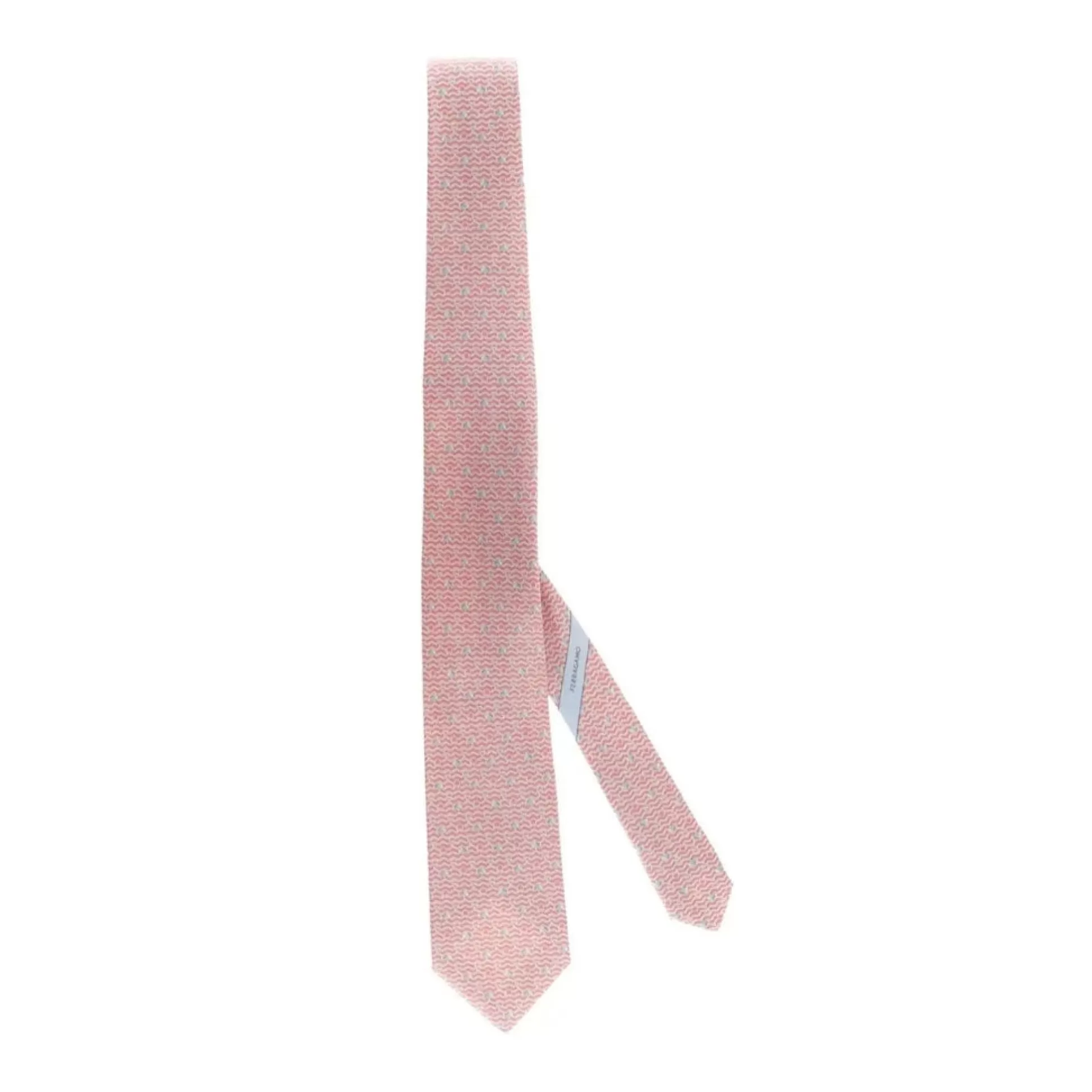 Discount Henry Bucks FERRAGAMO Printed Tie PINK/MULTI