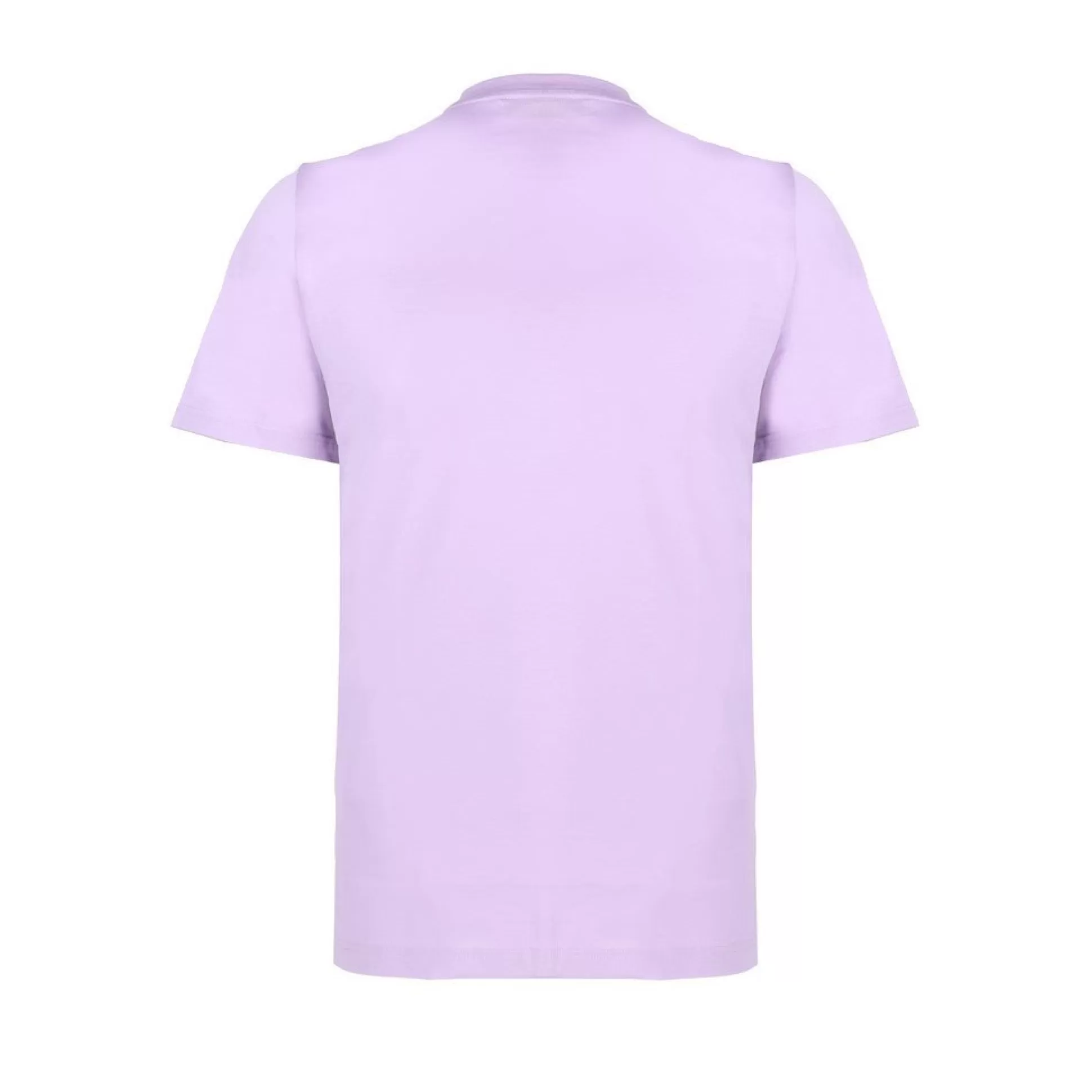 Fashion Henry Bucks FERRANTE Cotton Jersey Crew Neck T-Shirt LILAC