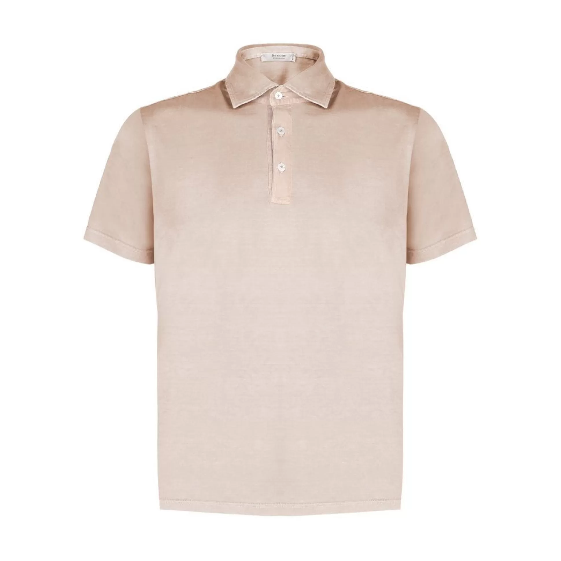 Cheap Henry Bucks FERRANTE Cotton Short Sleeve Polo BEIGE