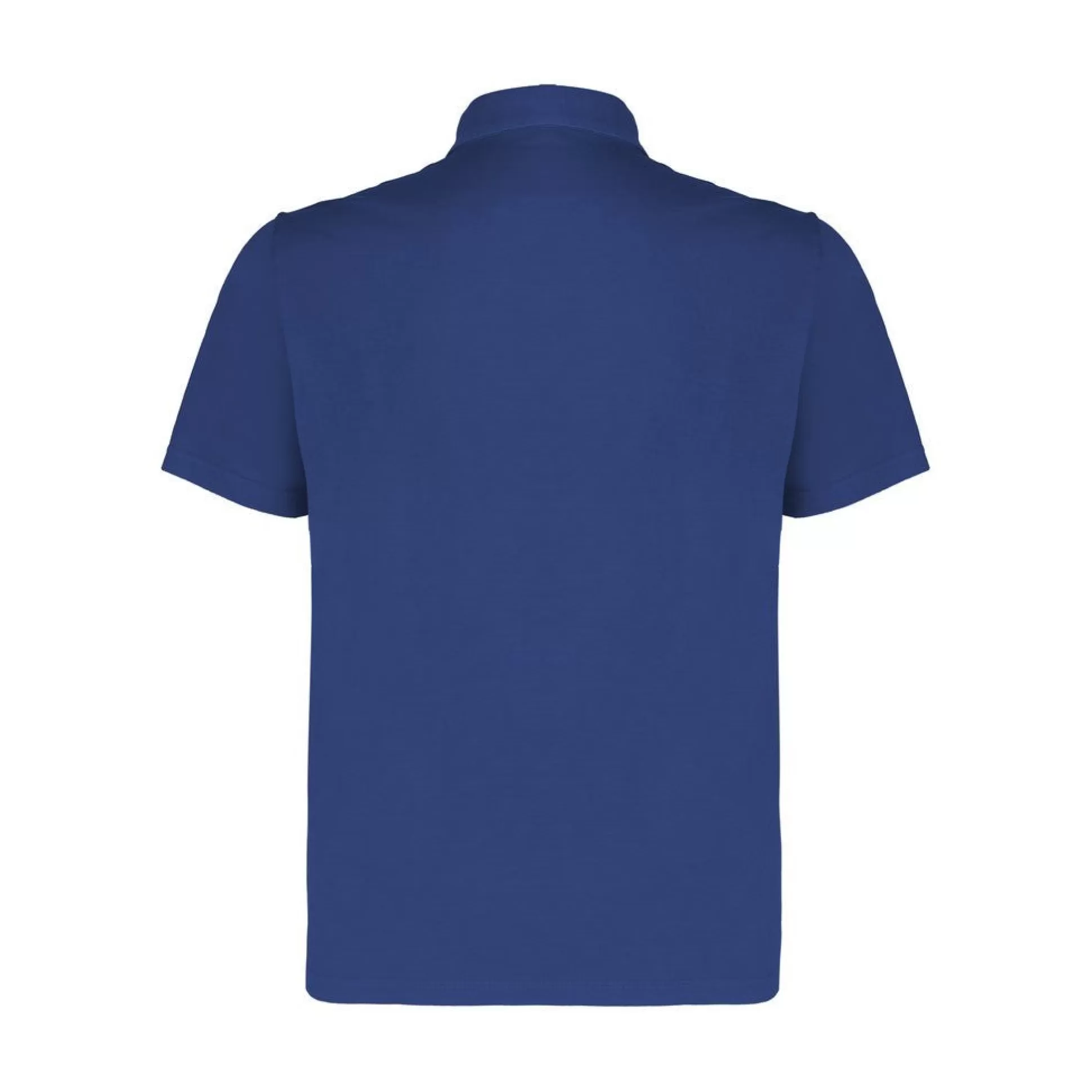 Online Henry Bucks FERRANTE Cotton Short Sleeve Polo MID BLUE