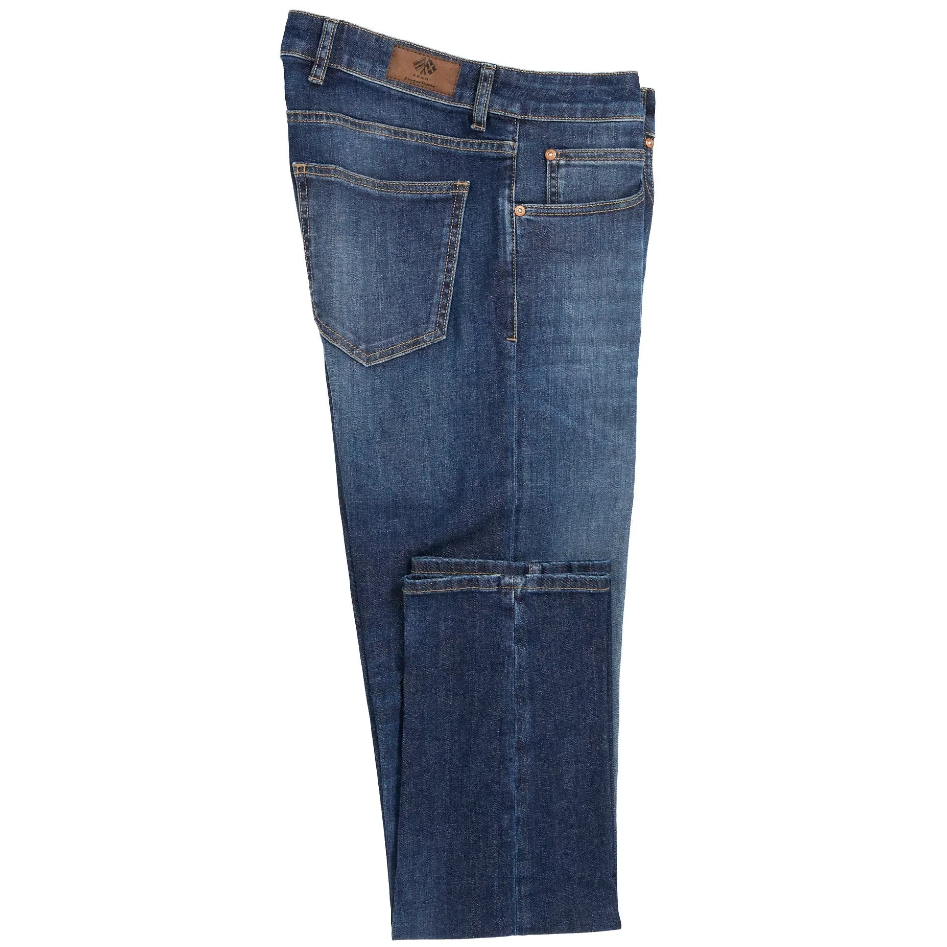 Outlet Henry Bucks FRADI Cotton Stretch Denim Jeans STONE