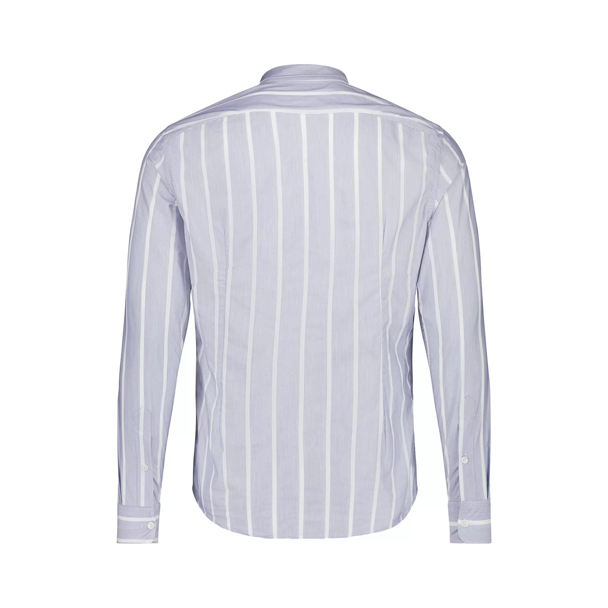 Outlet Henry Bucks FRADI Cotton/Polyamide Shirt WHITE/BLUE