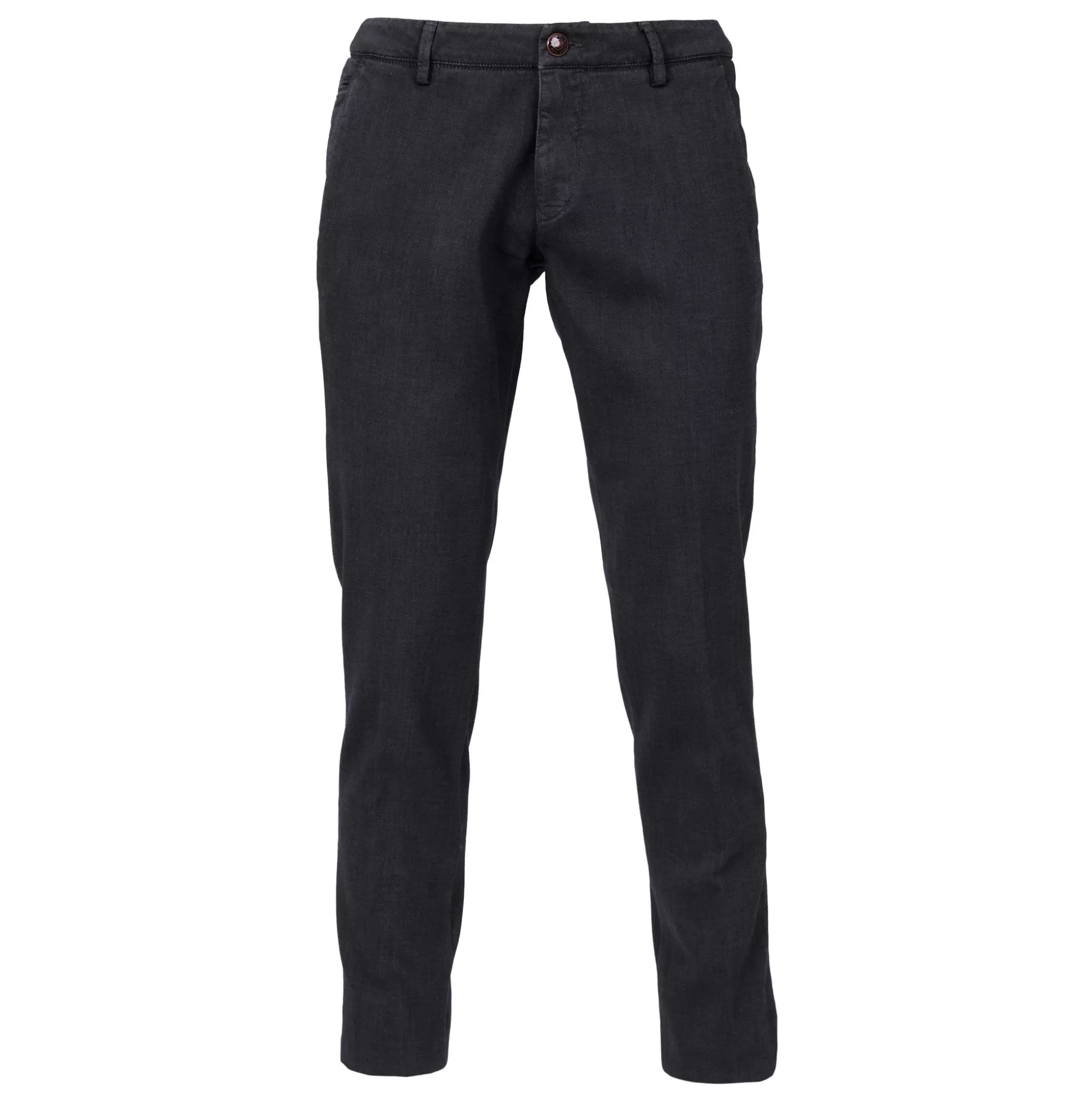 Fashion Henry Bucks FRADI "Denim Look" Cotton Stretch Chino DARK GREY