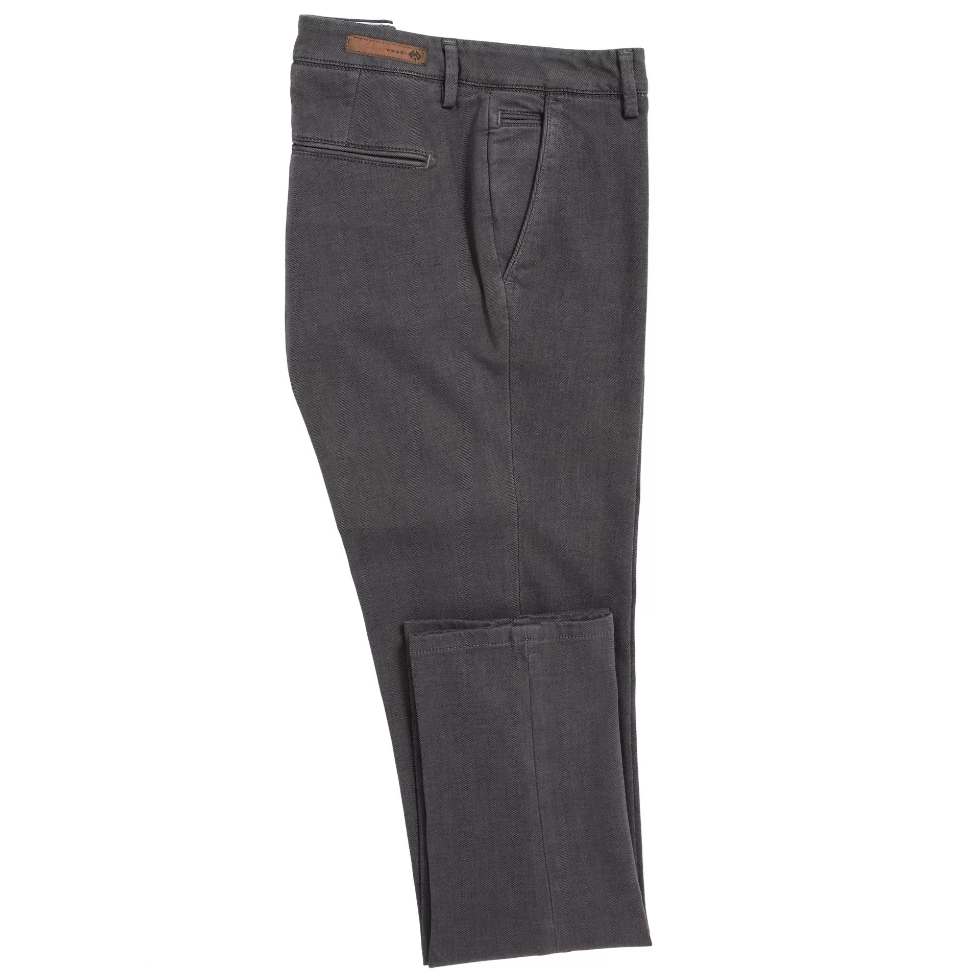 Best Sale Henry Bucks FRADI "Denim Look" Cotton Stretch Chino MID GREY