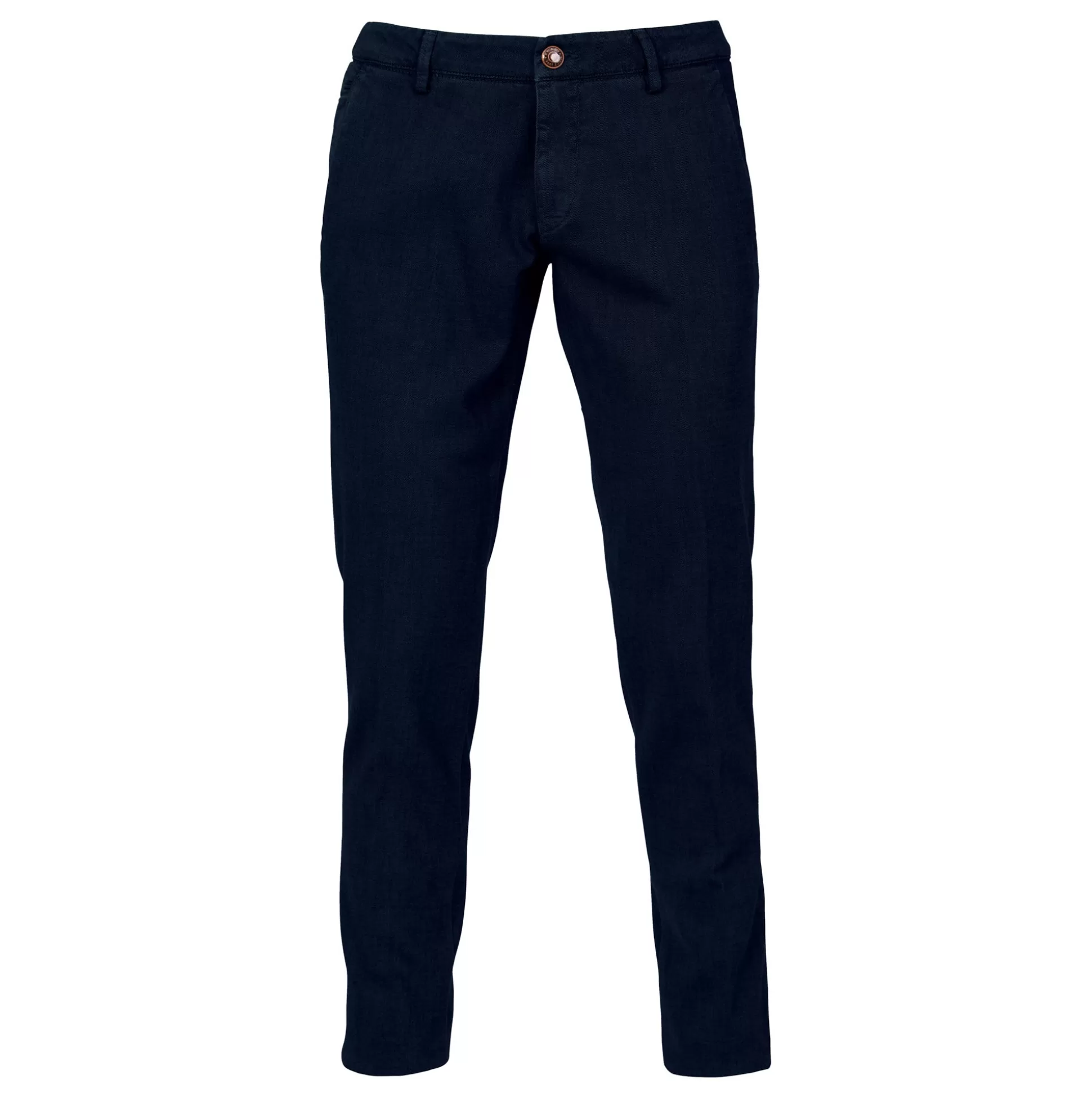 Shop Henry Bucks FRADI "Denim Look" Cotton Stretch Chino NAVY