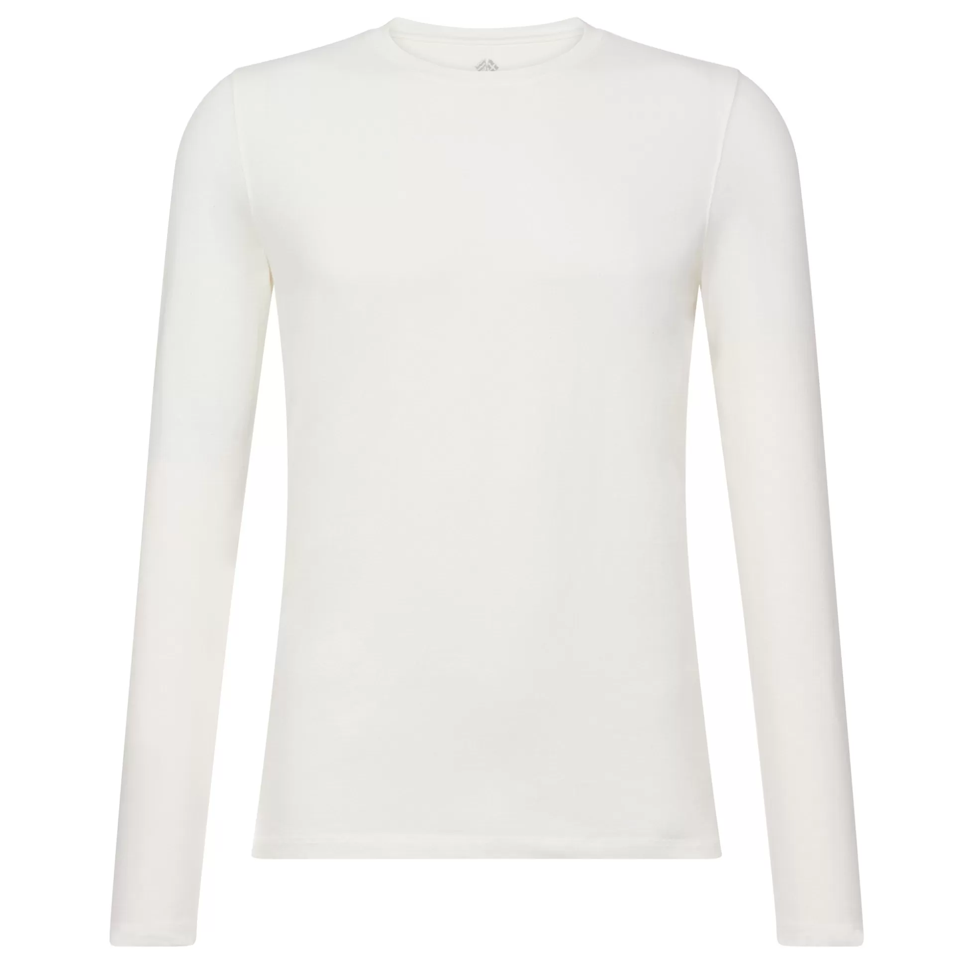 Best Sale Henry Bucks FRADI Long Sleeve Cotton Stretch T-Shirt WHITE