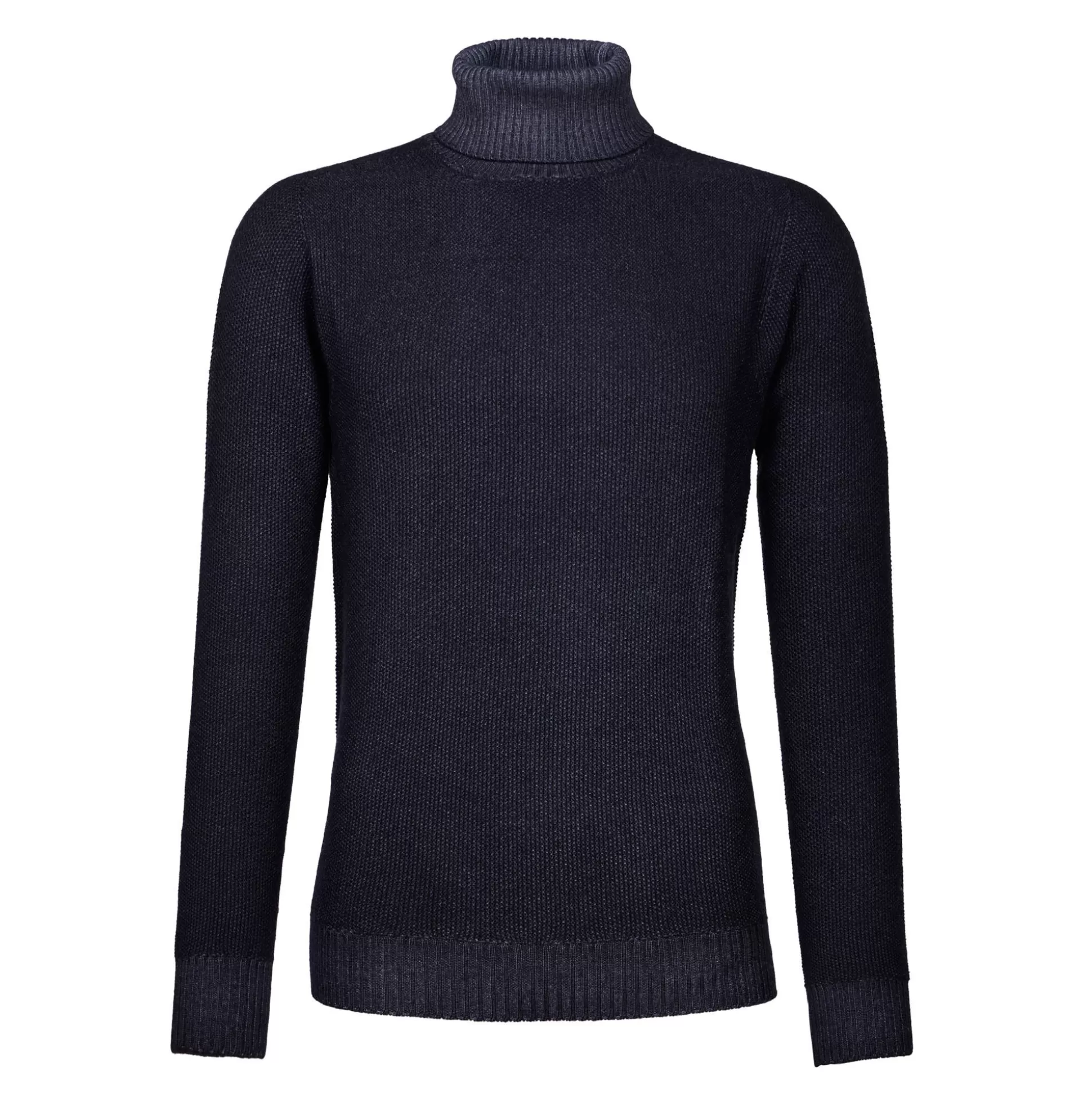 Outlet Henry Bucks FRADI Maglia Wool Sweater Uomo DARK DENIM