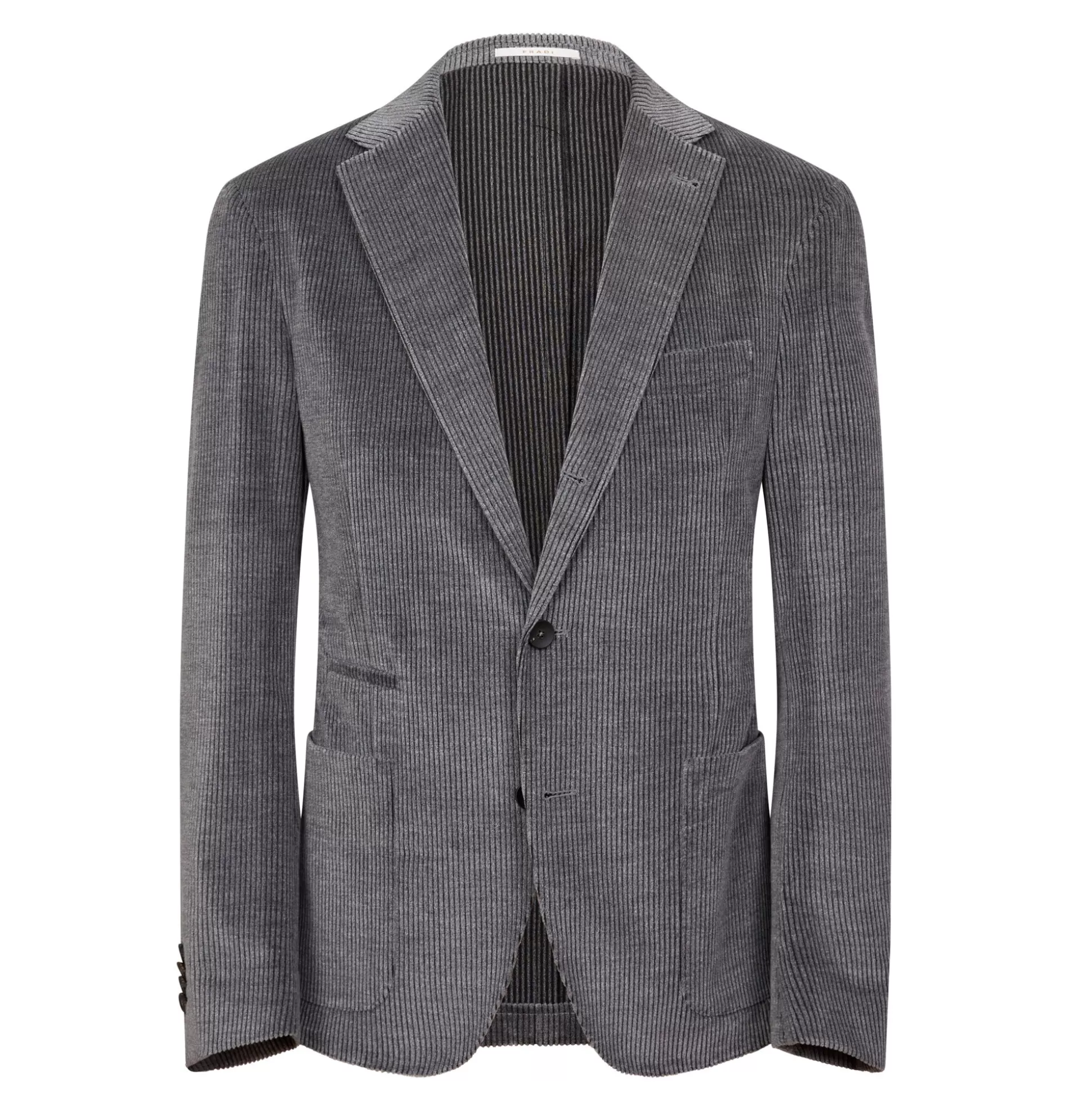 Cheap Henry Bucks FRADI Melange Corduroy Blazer Jacket GREY