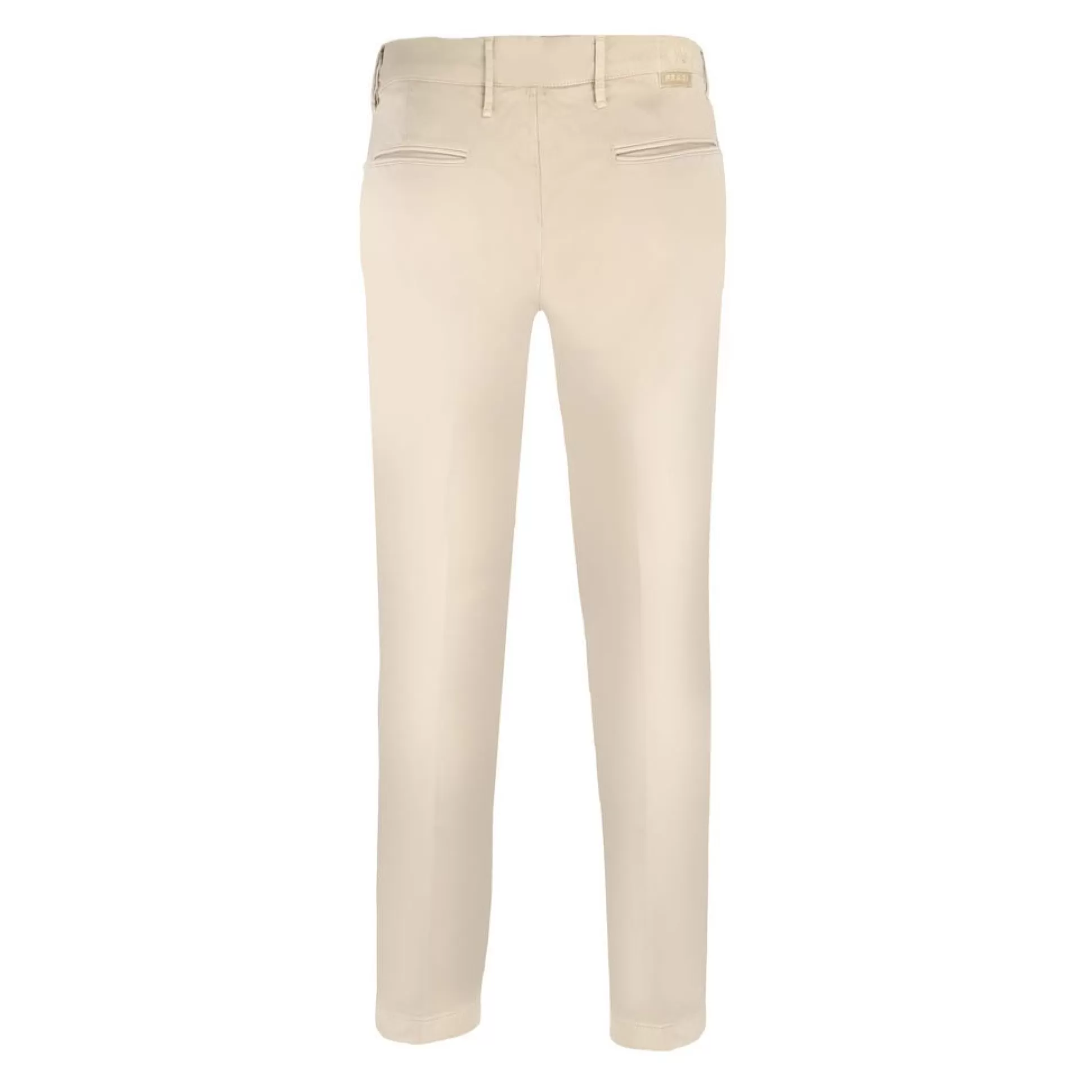 Best Sale Henry Bucks FRADI Satin Cotton Stretch Chino BEIGE REG