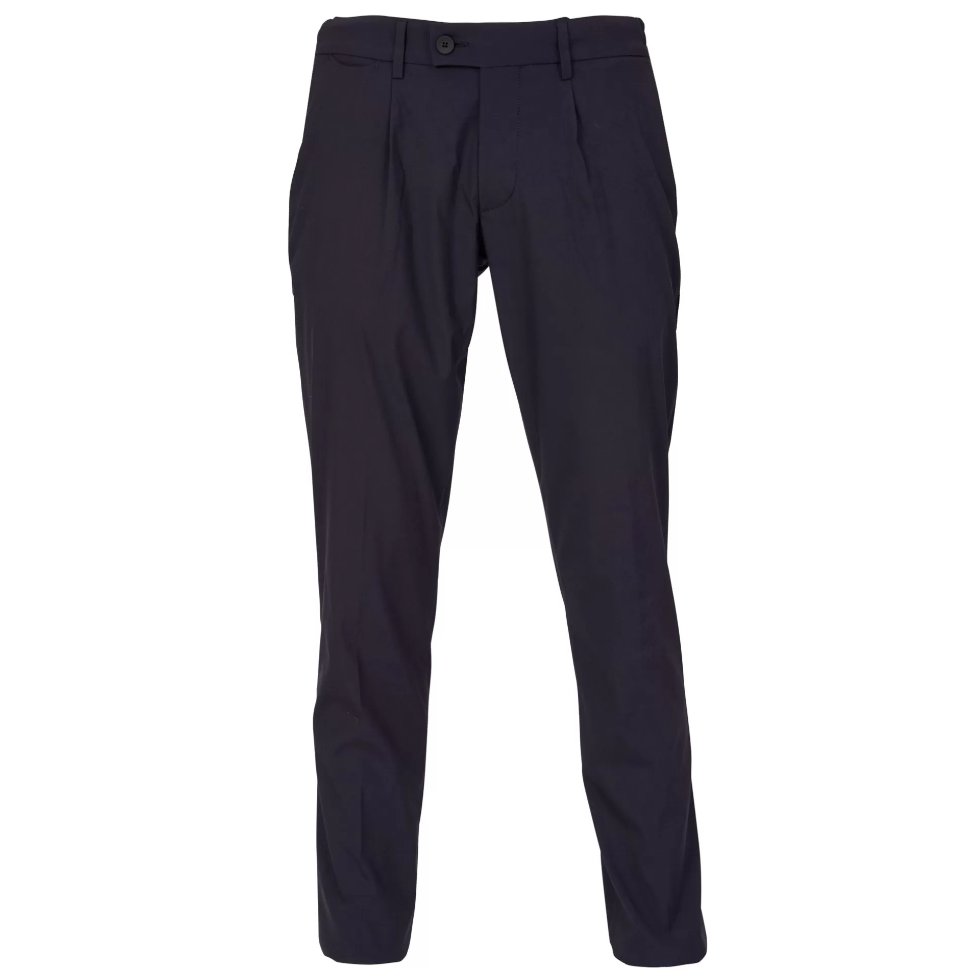 Hot Henry Bucks FRADI TECHNO PERFORMANCE Super Stretch Wool Trousers NAVY