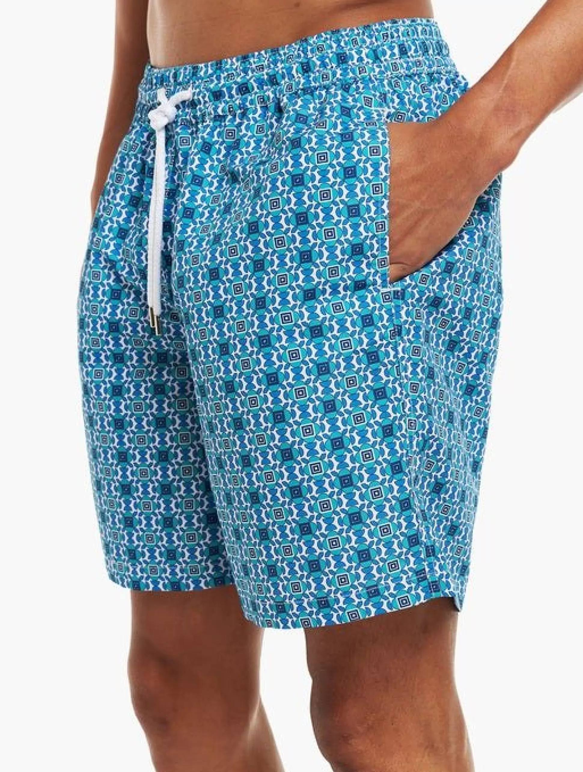 Cheap Henry Bucks Frescobol Angra Swim Shorts BLUE