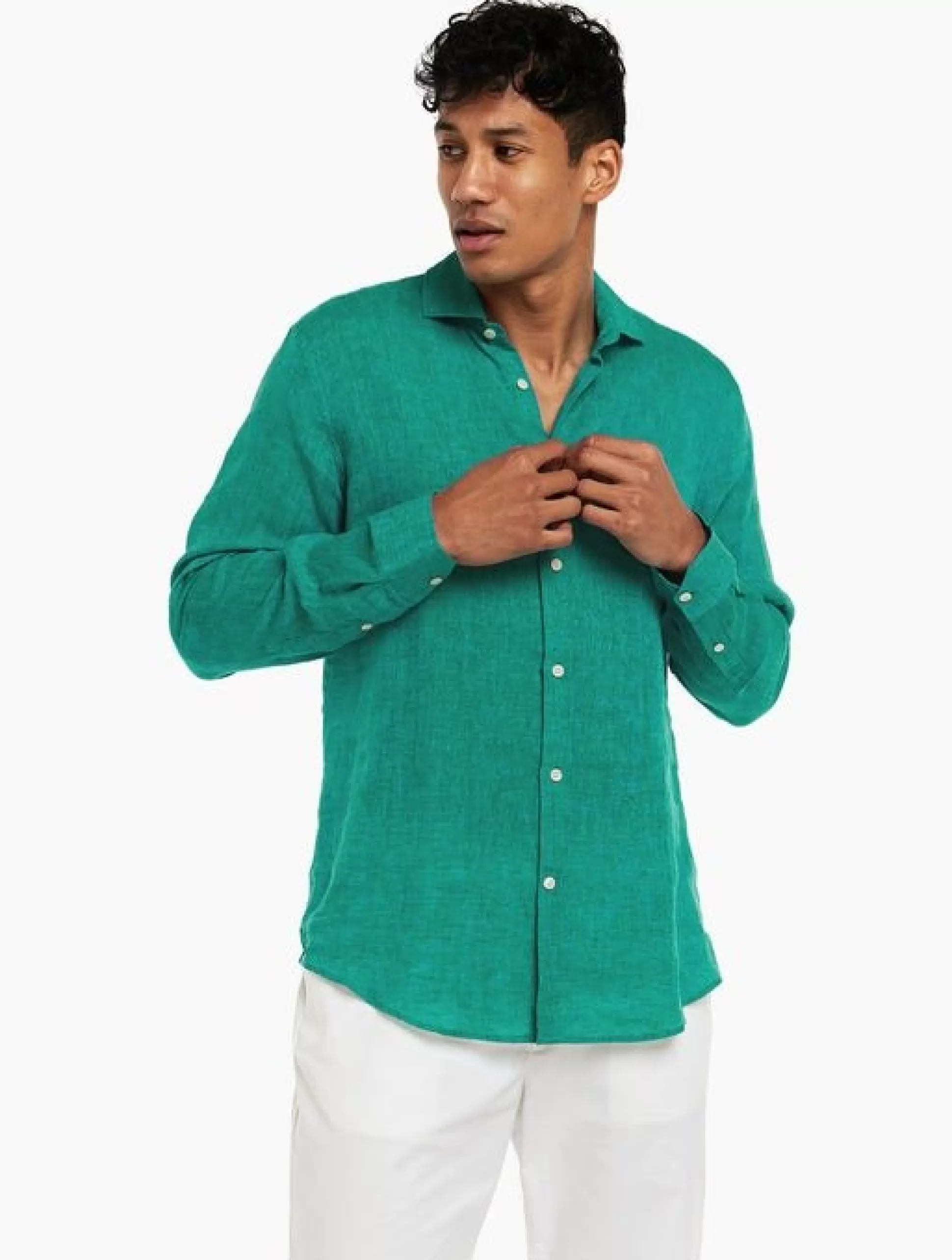 Store Henry Bucks FRESCOBOL CARIOCA Antonio Shirt TOPAZ TEAL