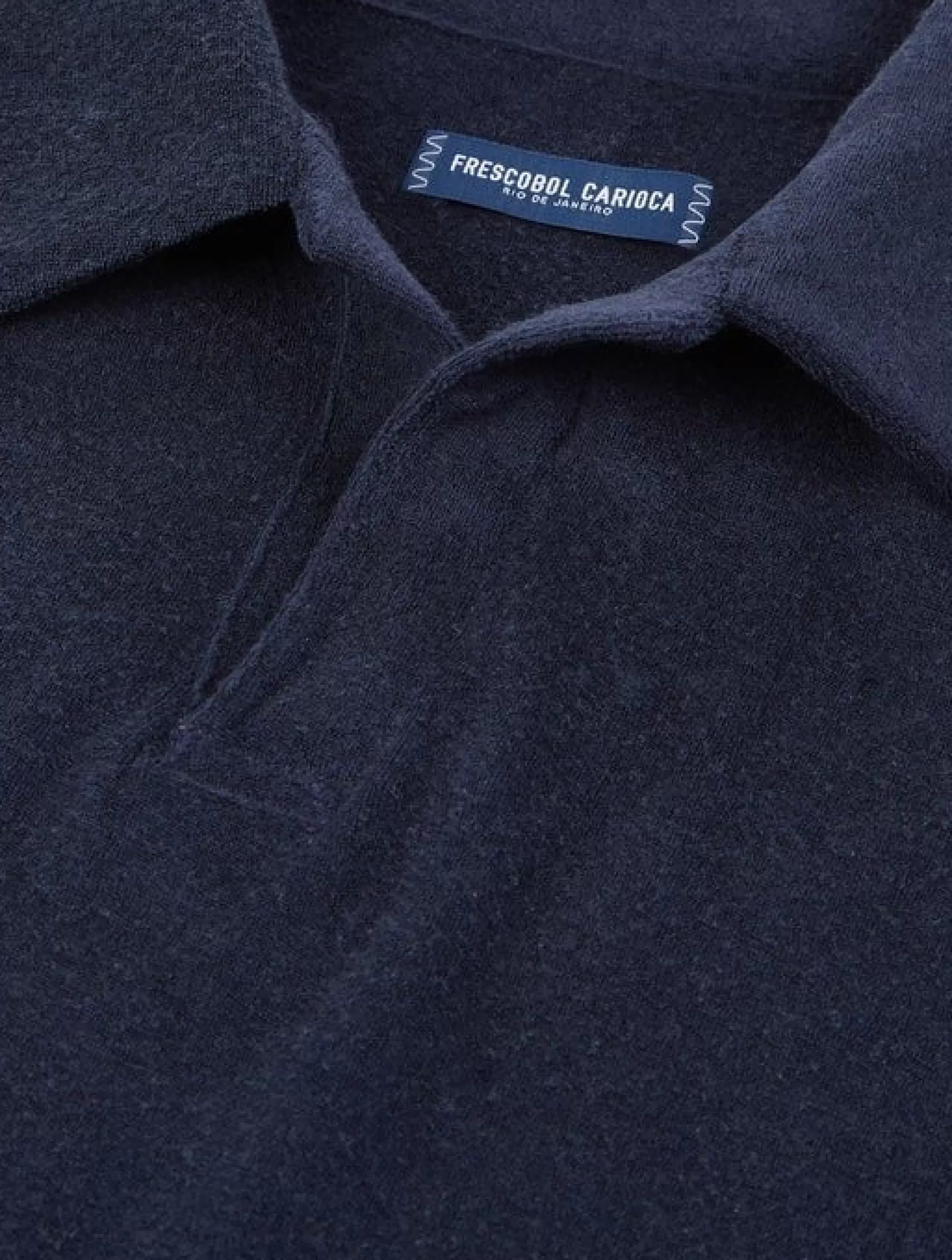 Flash Sale Henry Bucks FRESCOBOL CARIOCA Faustino Terry Cotton Polo NAVY