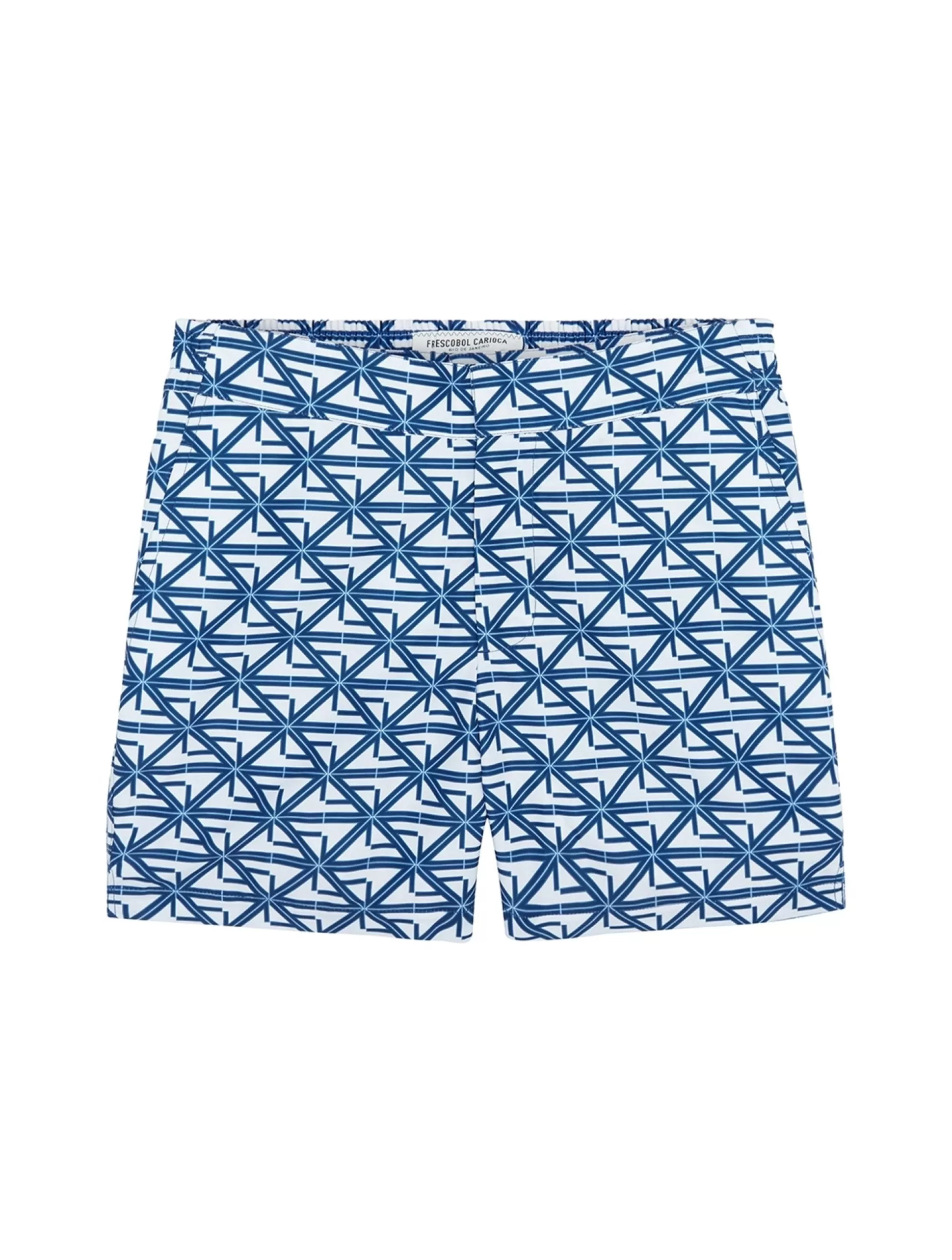 Online Henry Bucks FRESCOBOL CARIOCA Monogram Classic Swim Shorts OCEAN BLUE