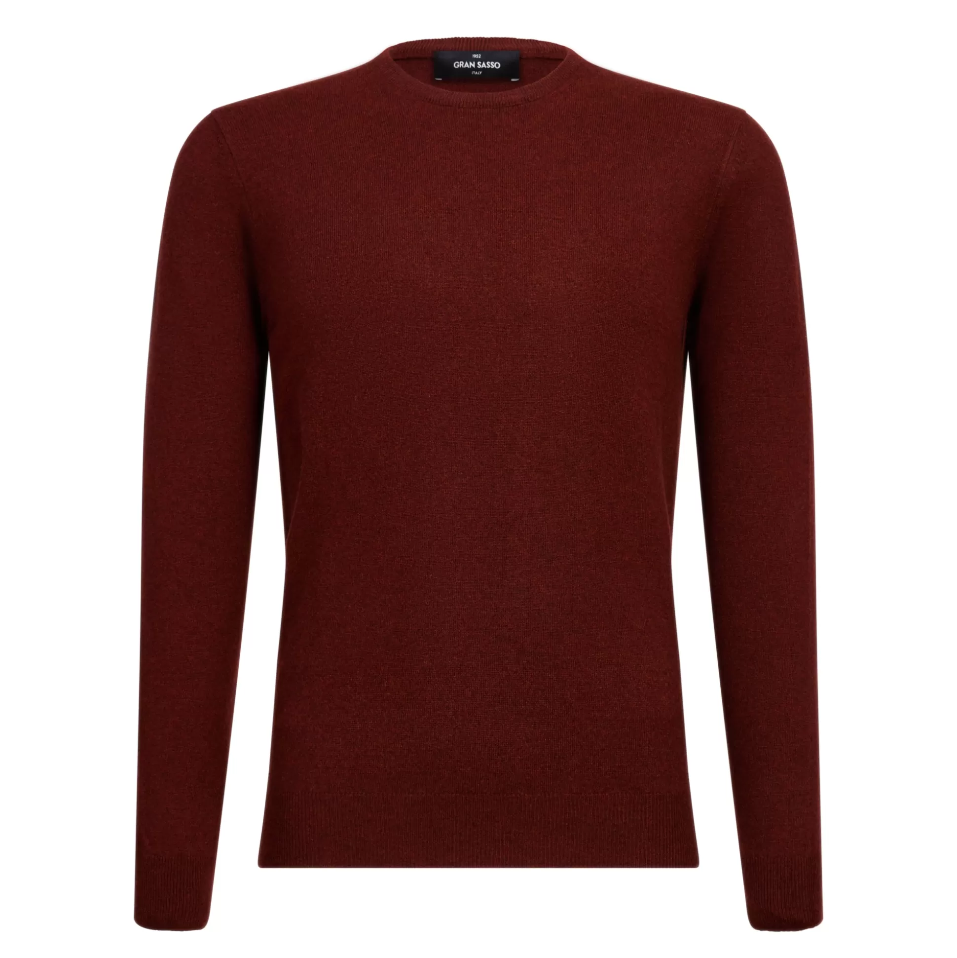 Cheap Henry Bucks GRAN SASSO Cashmere Crew Neck Knit MAROON