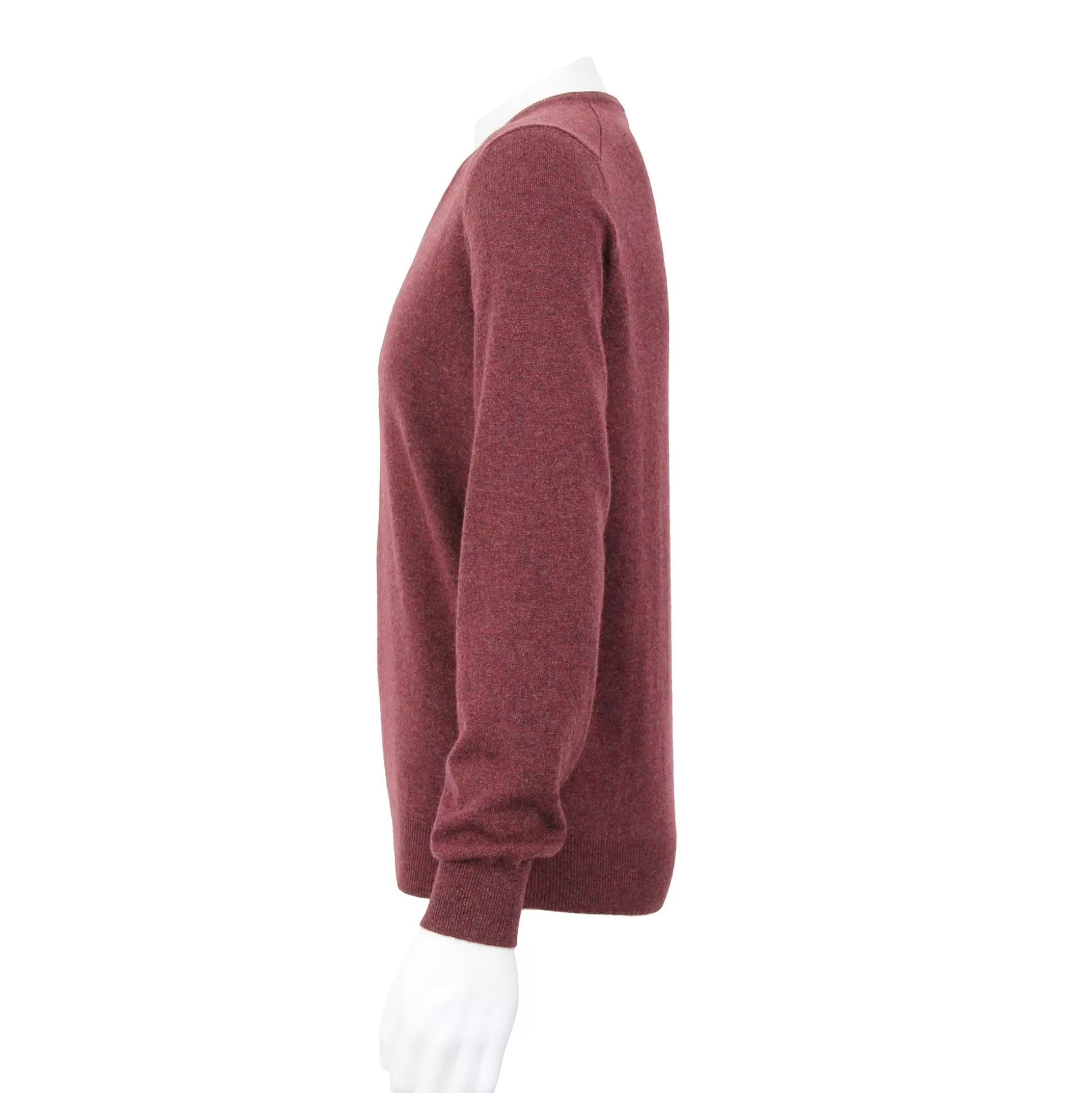 Sale Henry Bucks GRAN SASSO CASHMERE V-NECK RAISIN