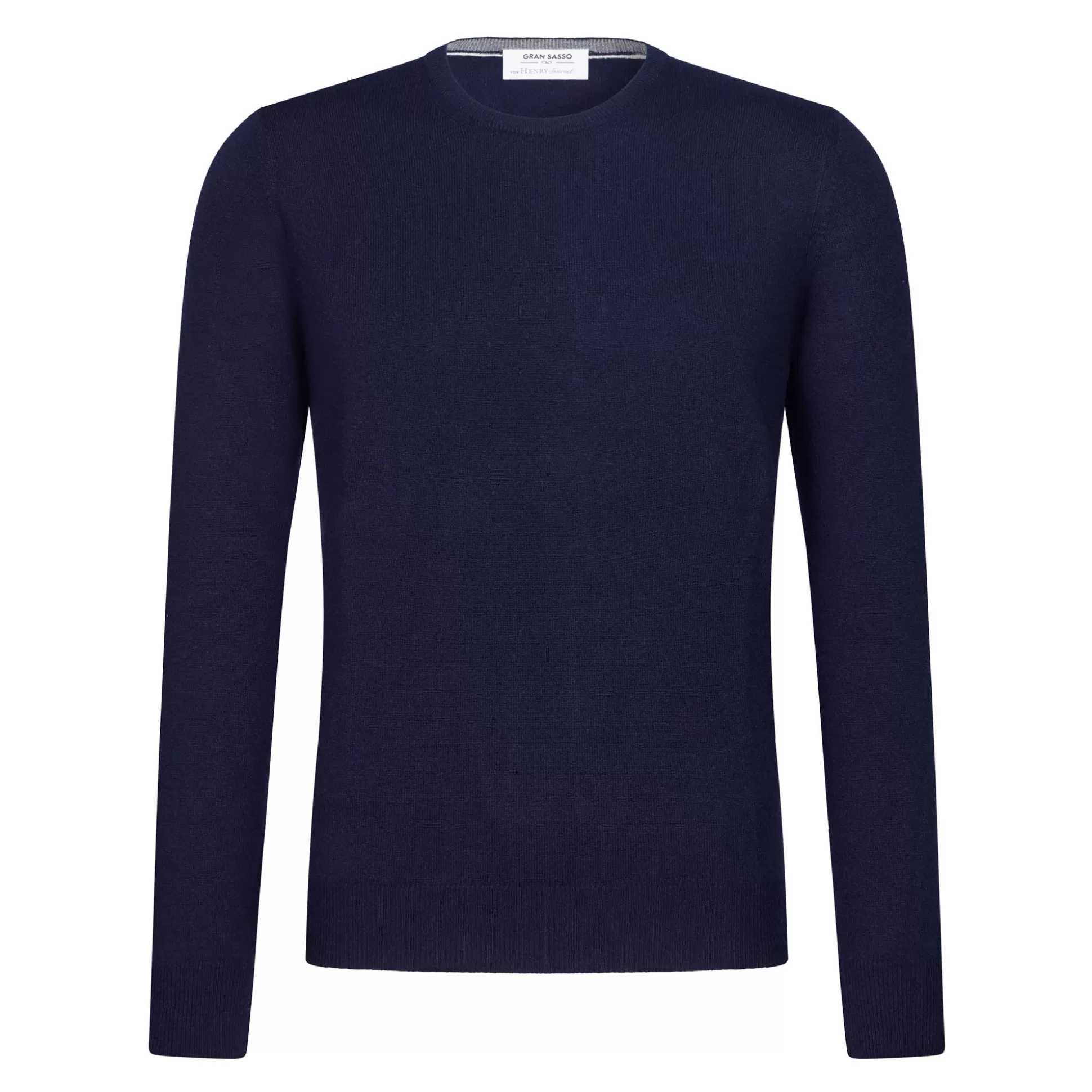 Cheap Henry Bucks GRAN SASSO X HENRY SARTORIAL Crew Neck Knit NAVY