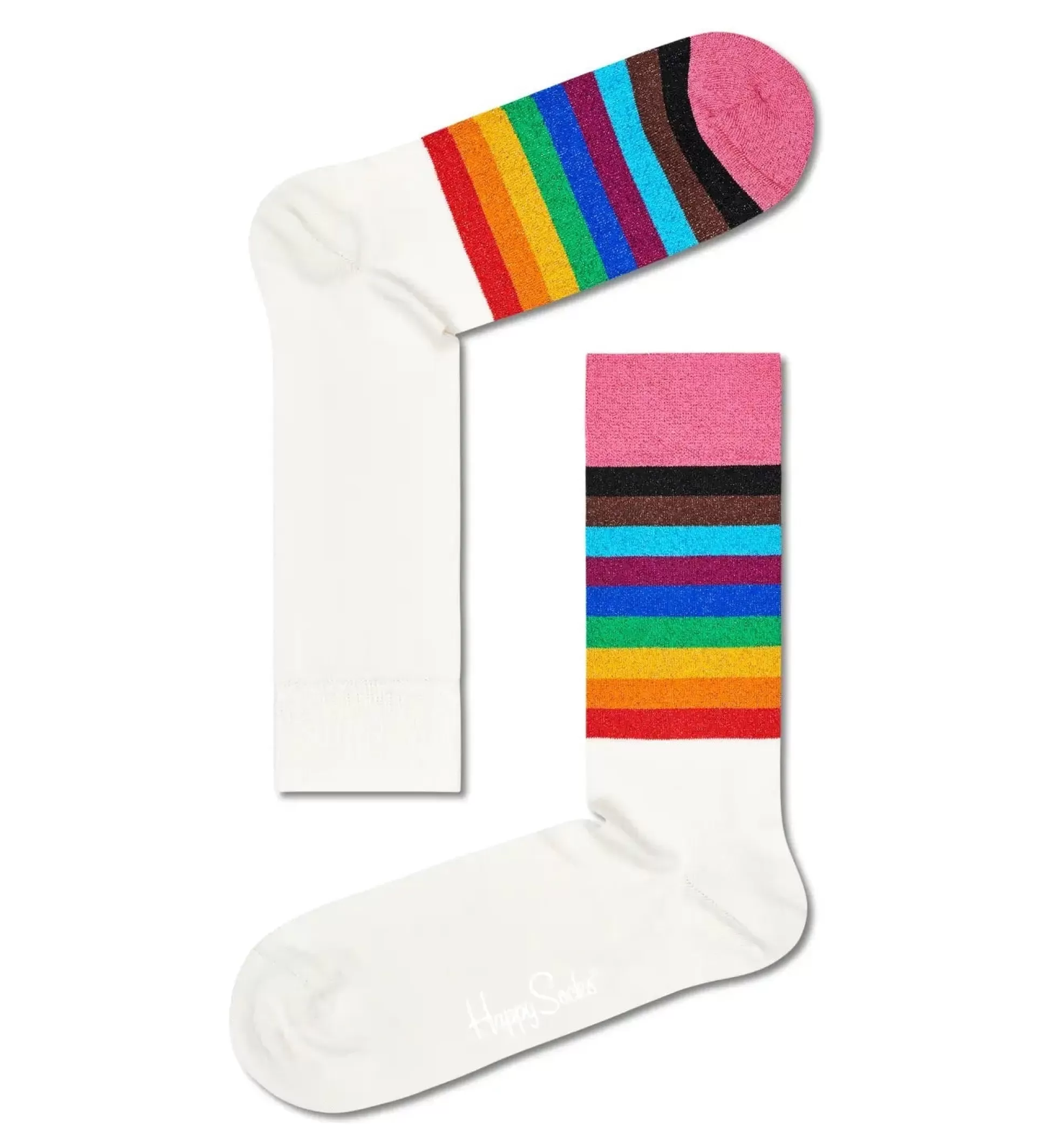 Hot Henry Bucks HAPPY SOCKS Pride Socks RAINBOW