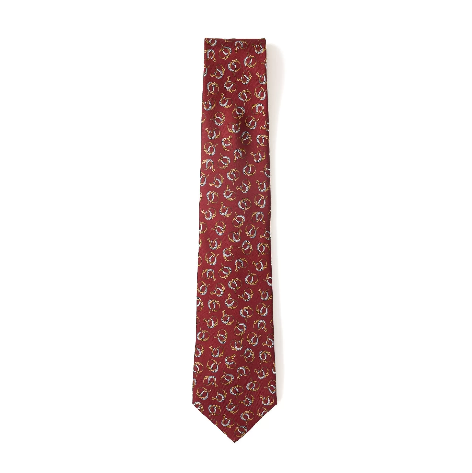 Shop Henry Bucks HENRY SARTORIAL 100% Silk Tie RED