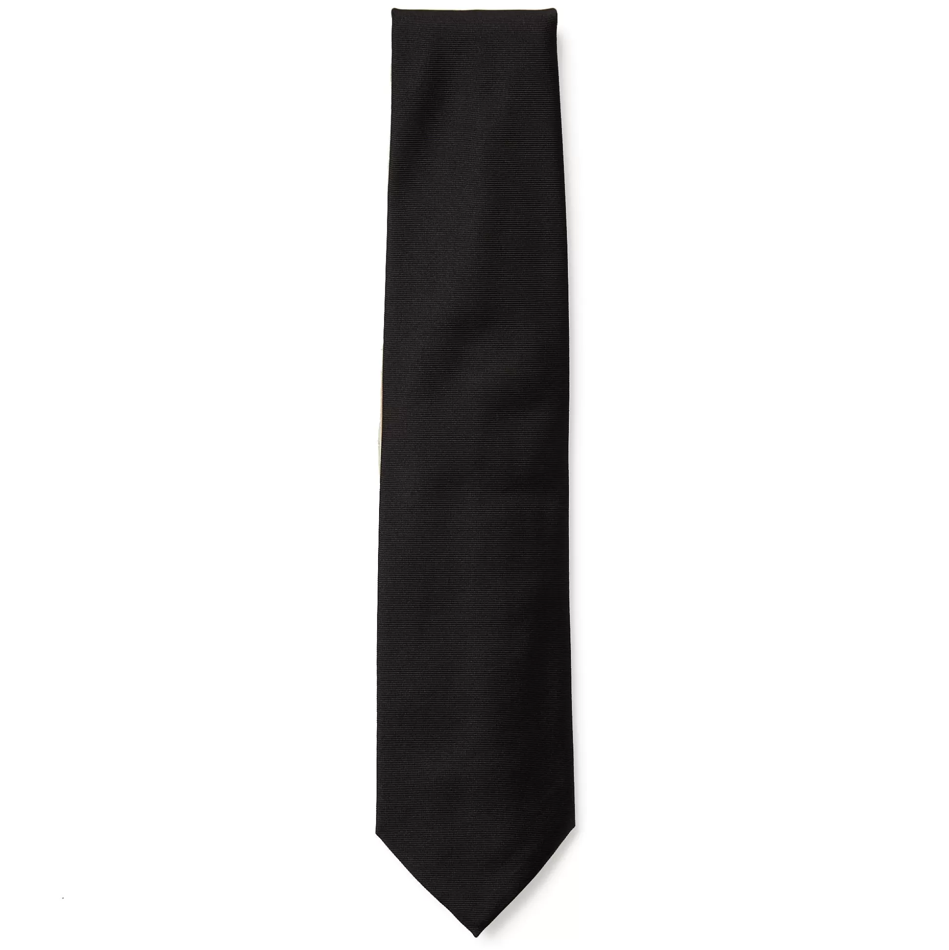 Sale Henry Bucks HENRY SARTORIAL 3 Fold Zeus Collection Tie BLACK