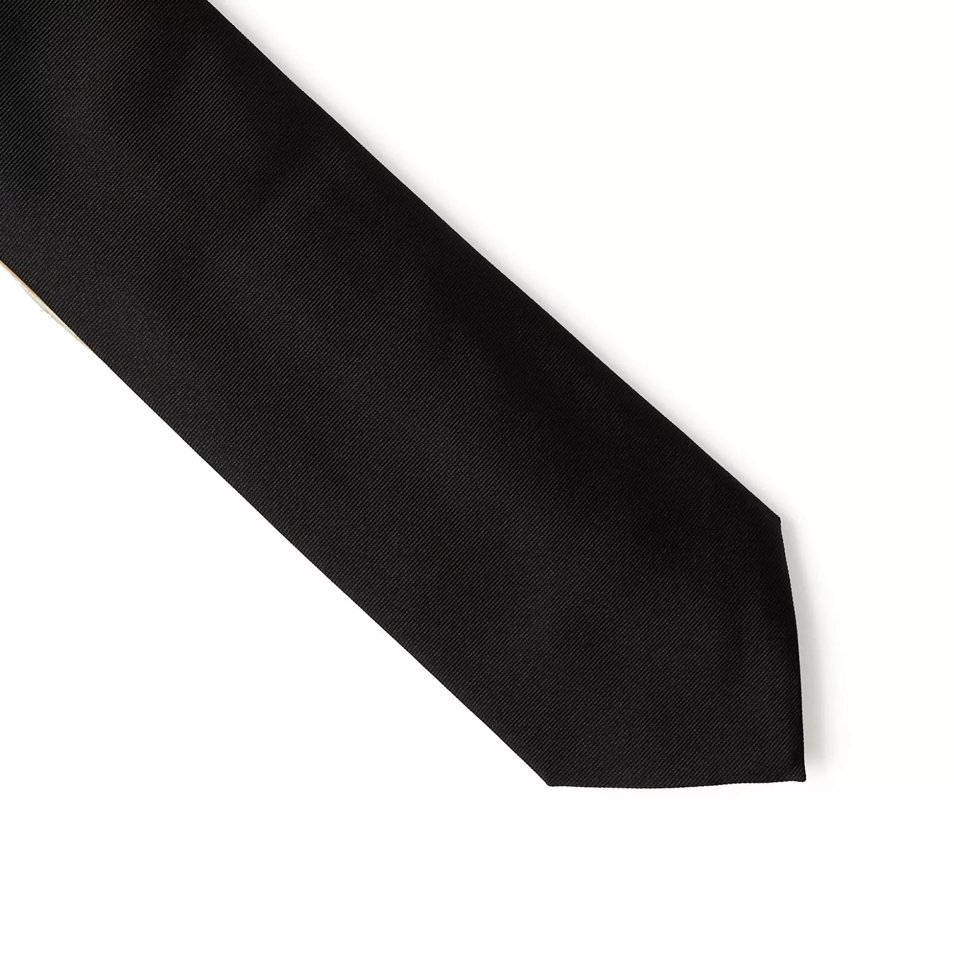 Sale Henry Bucks HENRY SARTORIAL 3 Fold Zeus Collection Tie BLACK