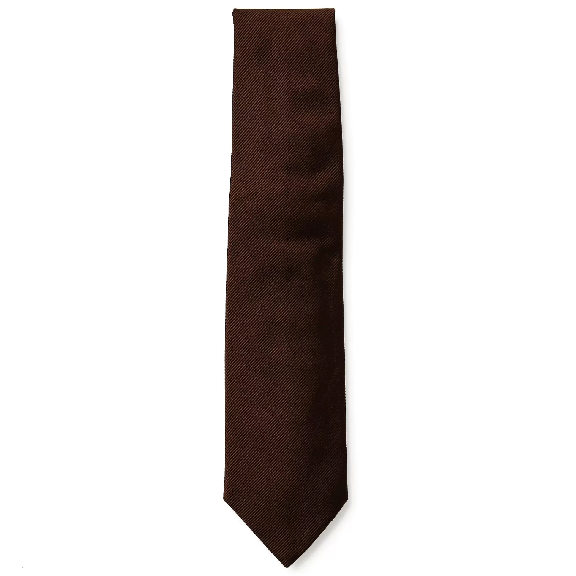 Best Henry Bucks HENRY SARTORIAL 3 Fold Zeus Collection Tie BROWN