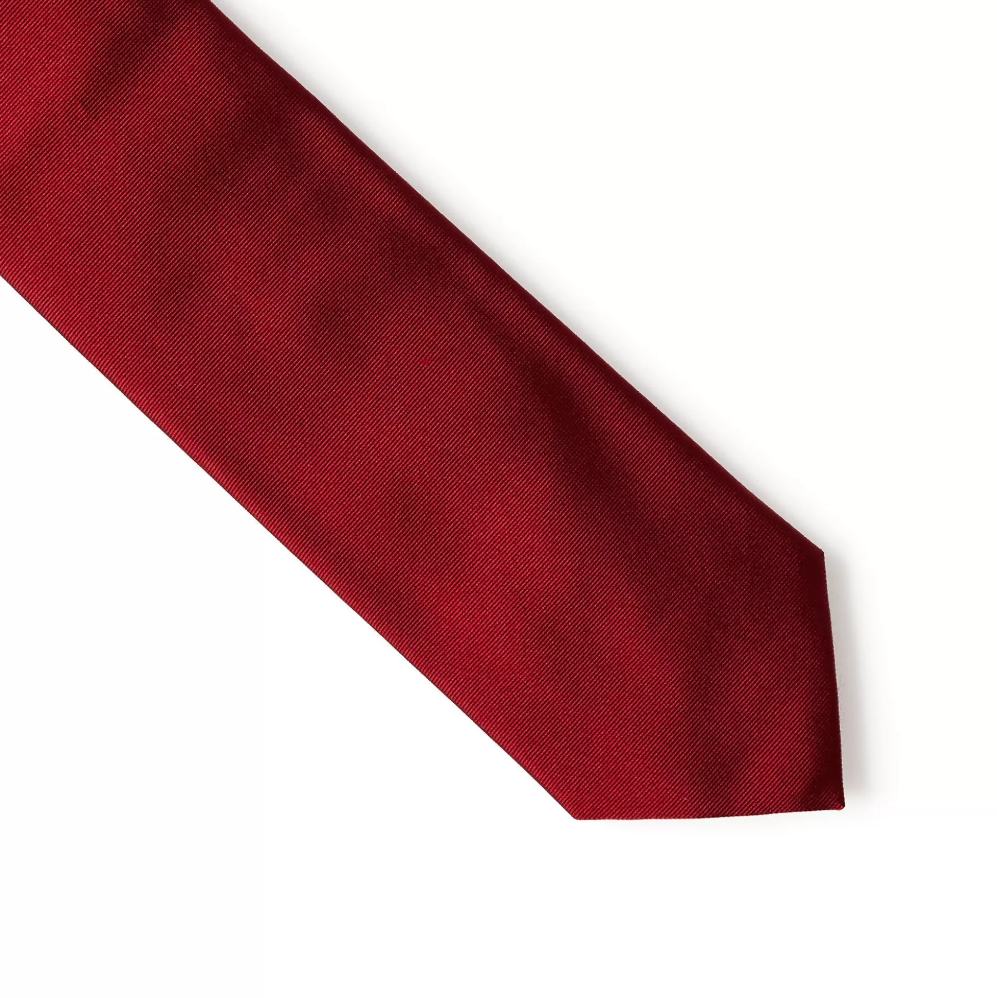 Outlet Henry Bucks HENRY SARTORIAL 3 Fold Zeus Collection Tie RED