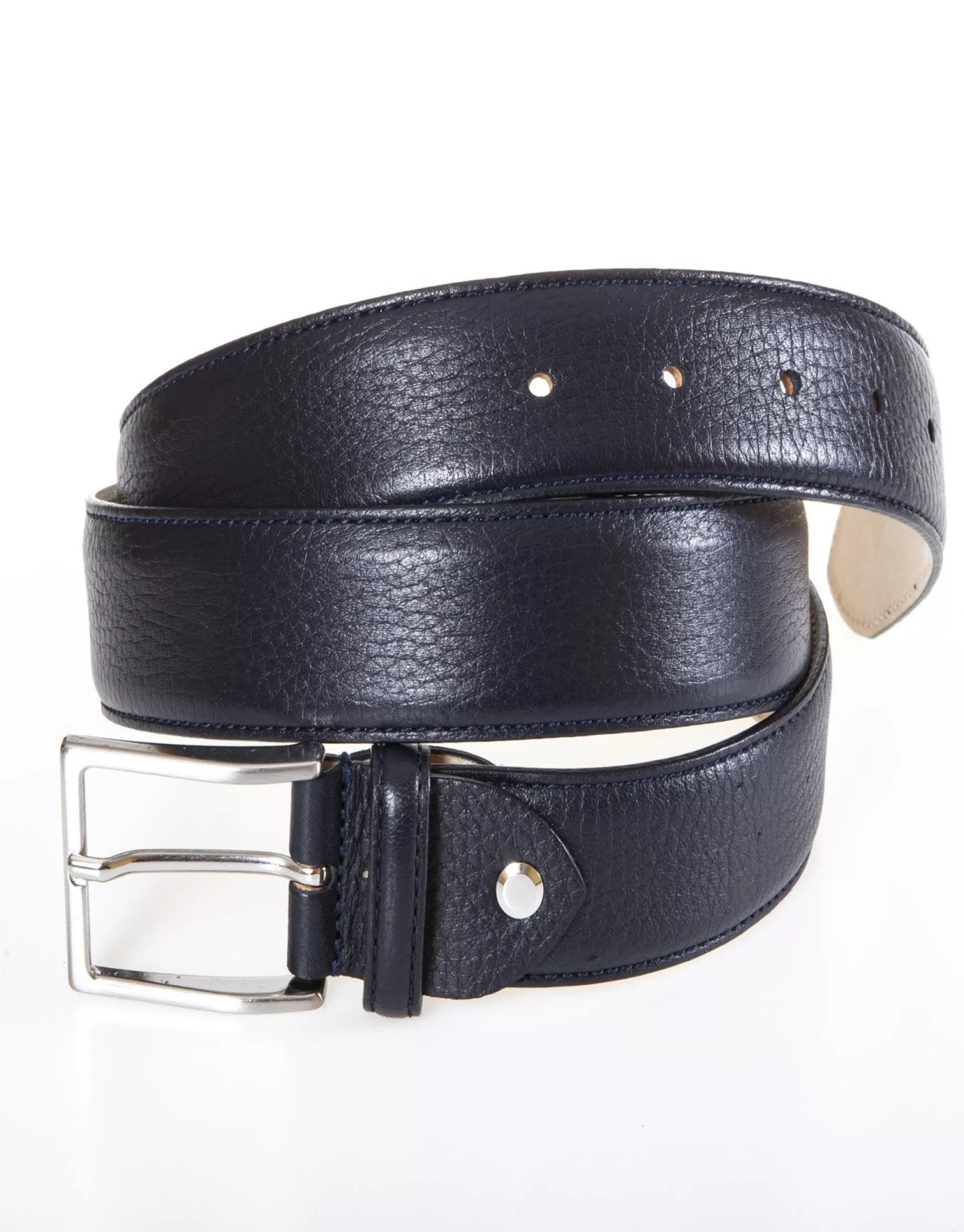 Cheap Henry Bucks HENRY SARTORIAL Belt MIDNIGHT BLUE