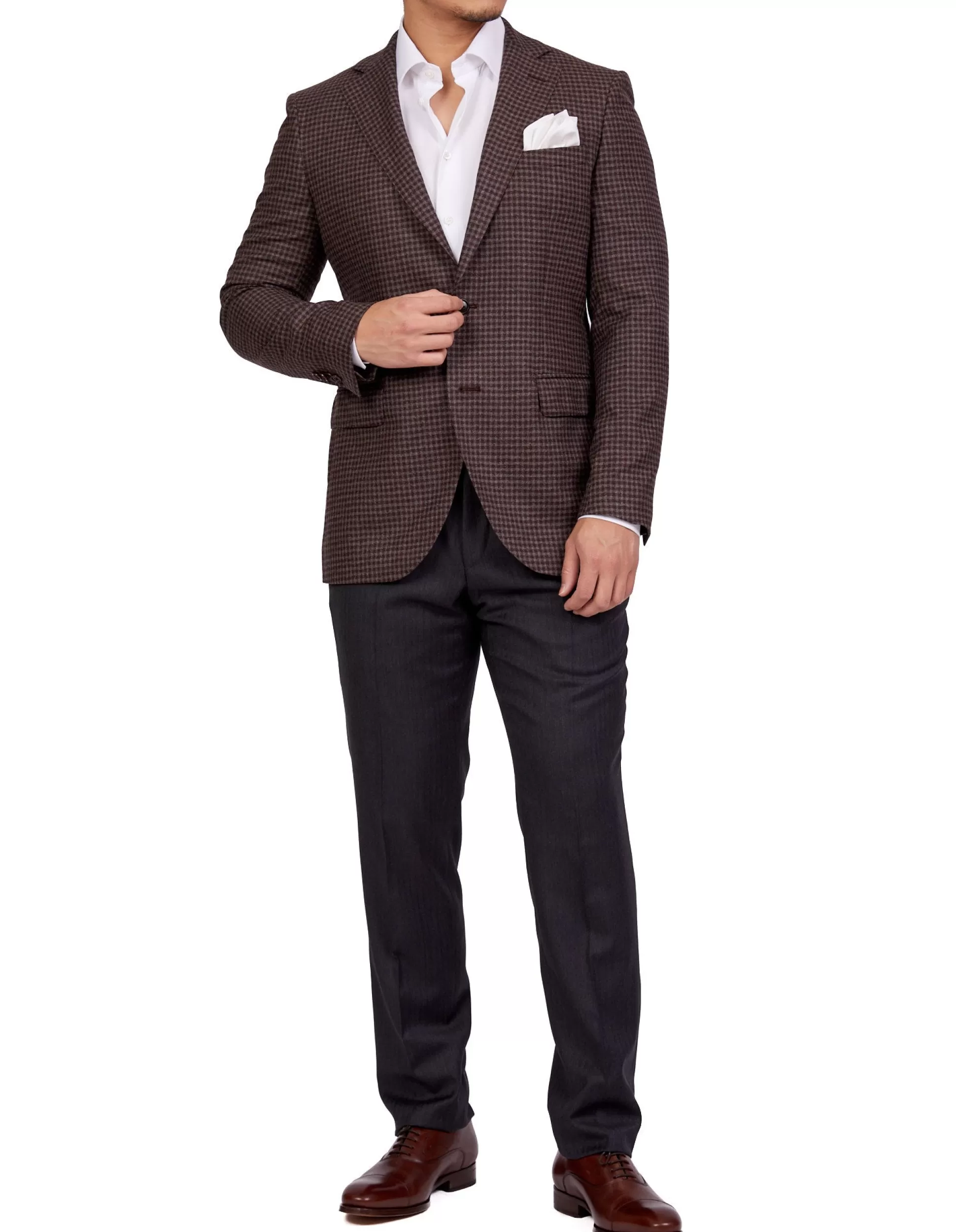 Shop Henry Bucks Henry Sartorial Bexley Blazer BRICK LG