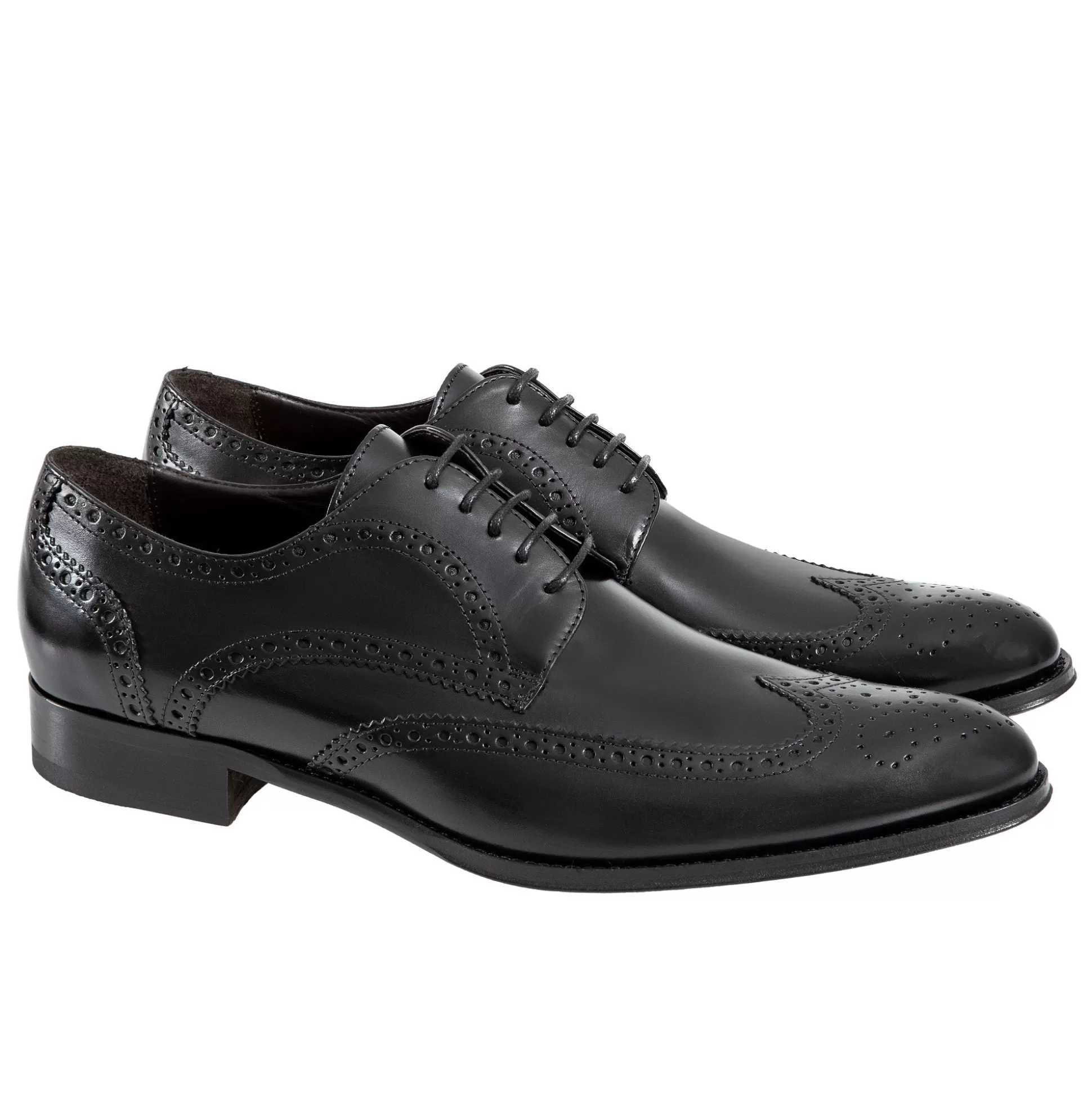 Cheap Henry Bucks HENRY SARTORIAL Brogue Derby BLACK