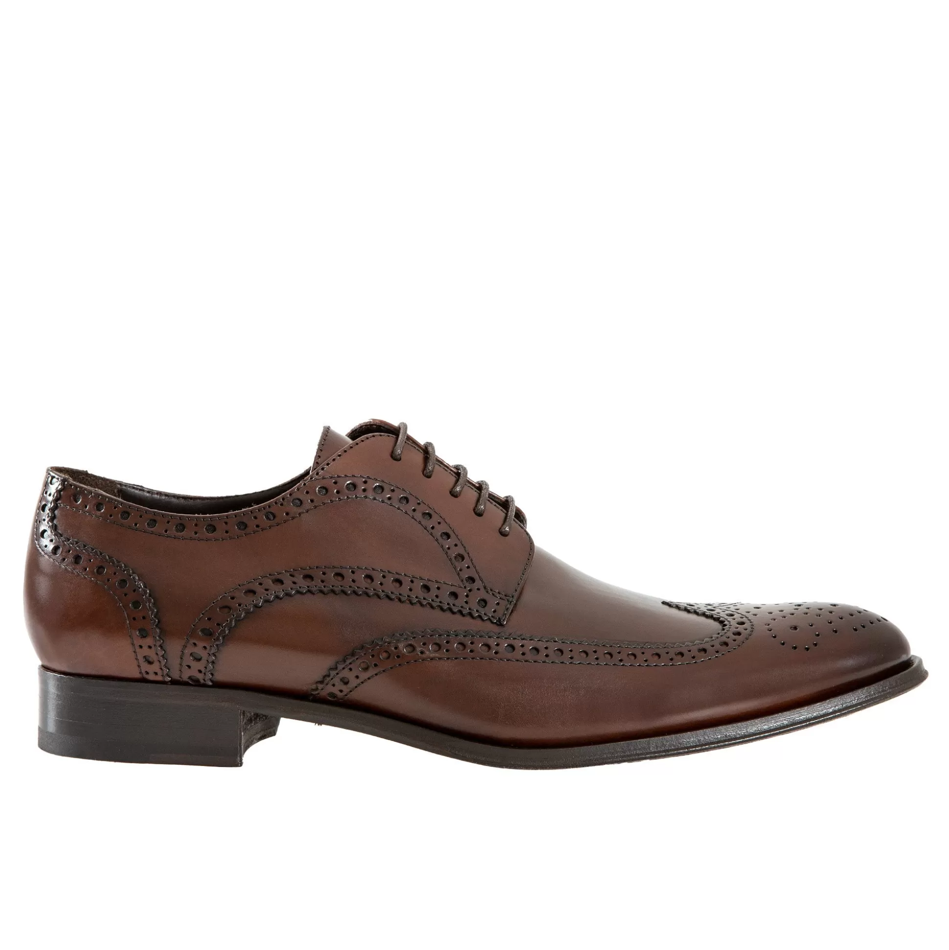 New Henry Bucks HENRY SARTORIAL Brogue Derby BROWN