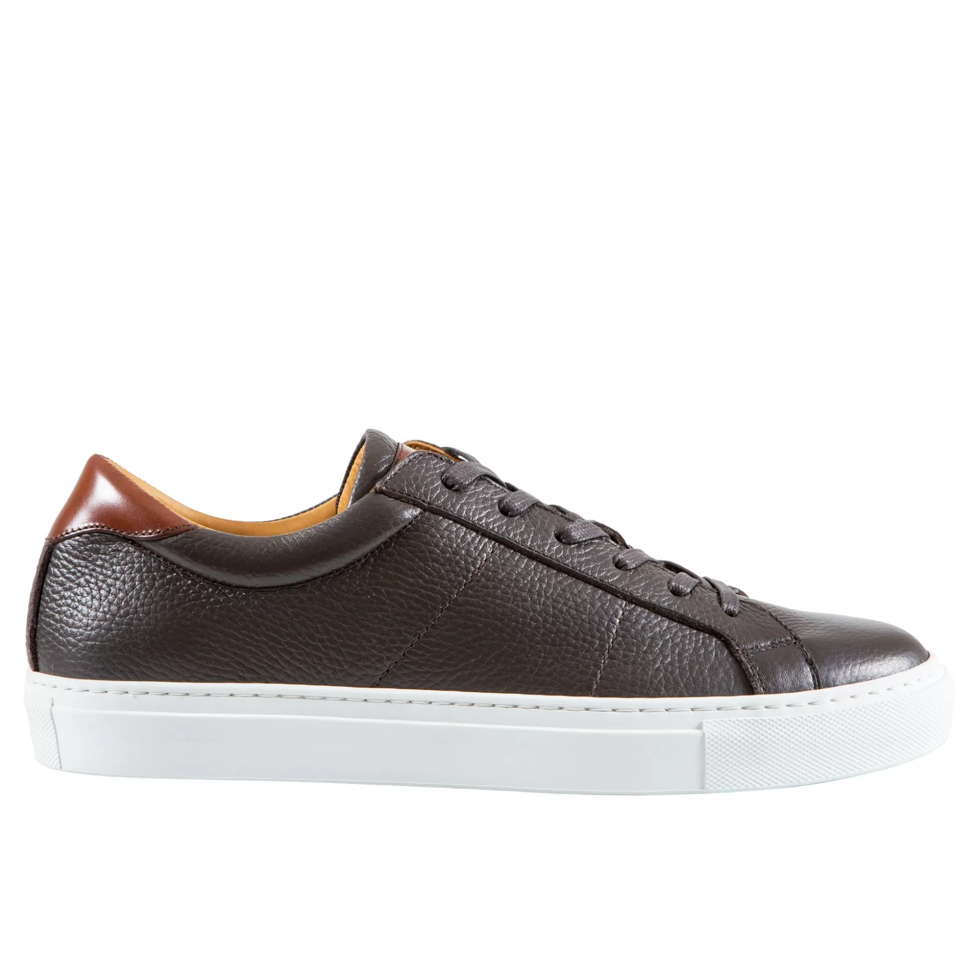 Online Henry Bucks HENRY SARTORIAL Calf Leather Sneakers BROWN