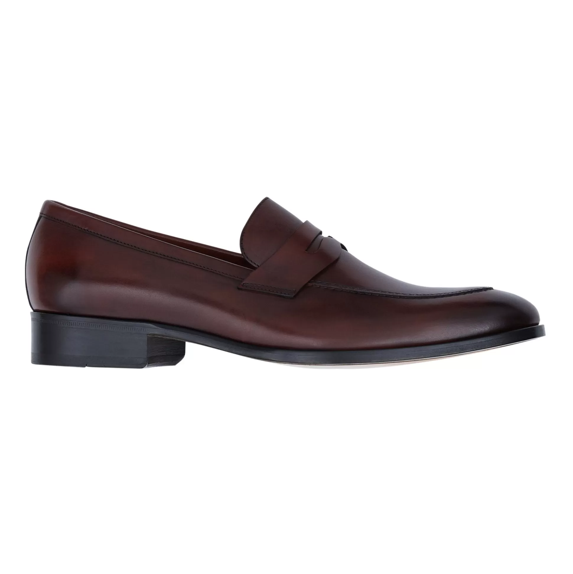 Shop Henry Bucks HENRY SARTORIAL Campbell Loafers DARK BROWN