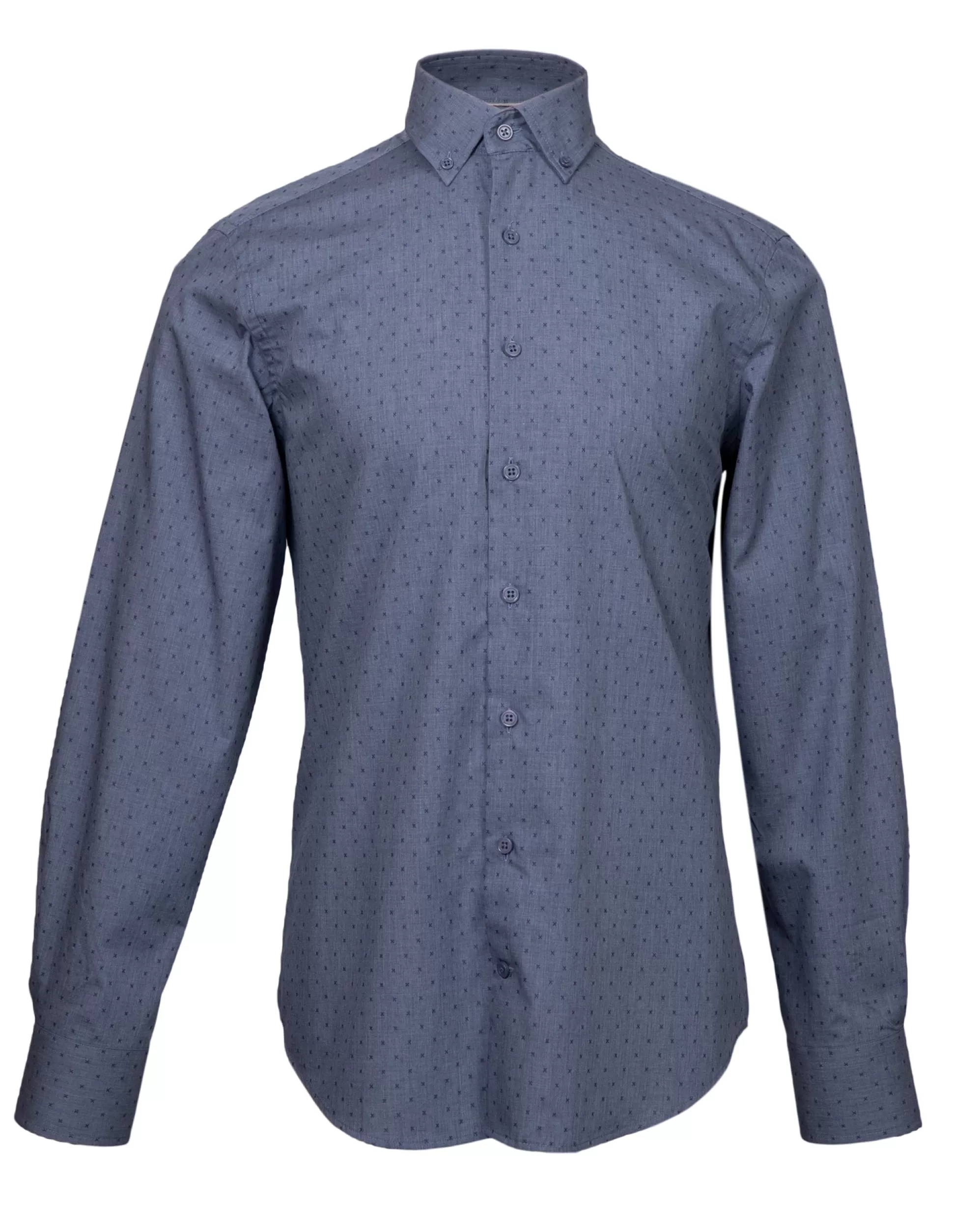 Best Sale Henry Bucks HENRY SARTORIAL Casual Cross Shirt NAVY