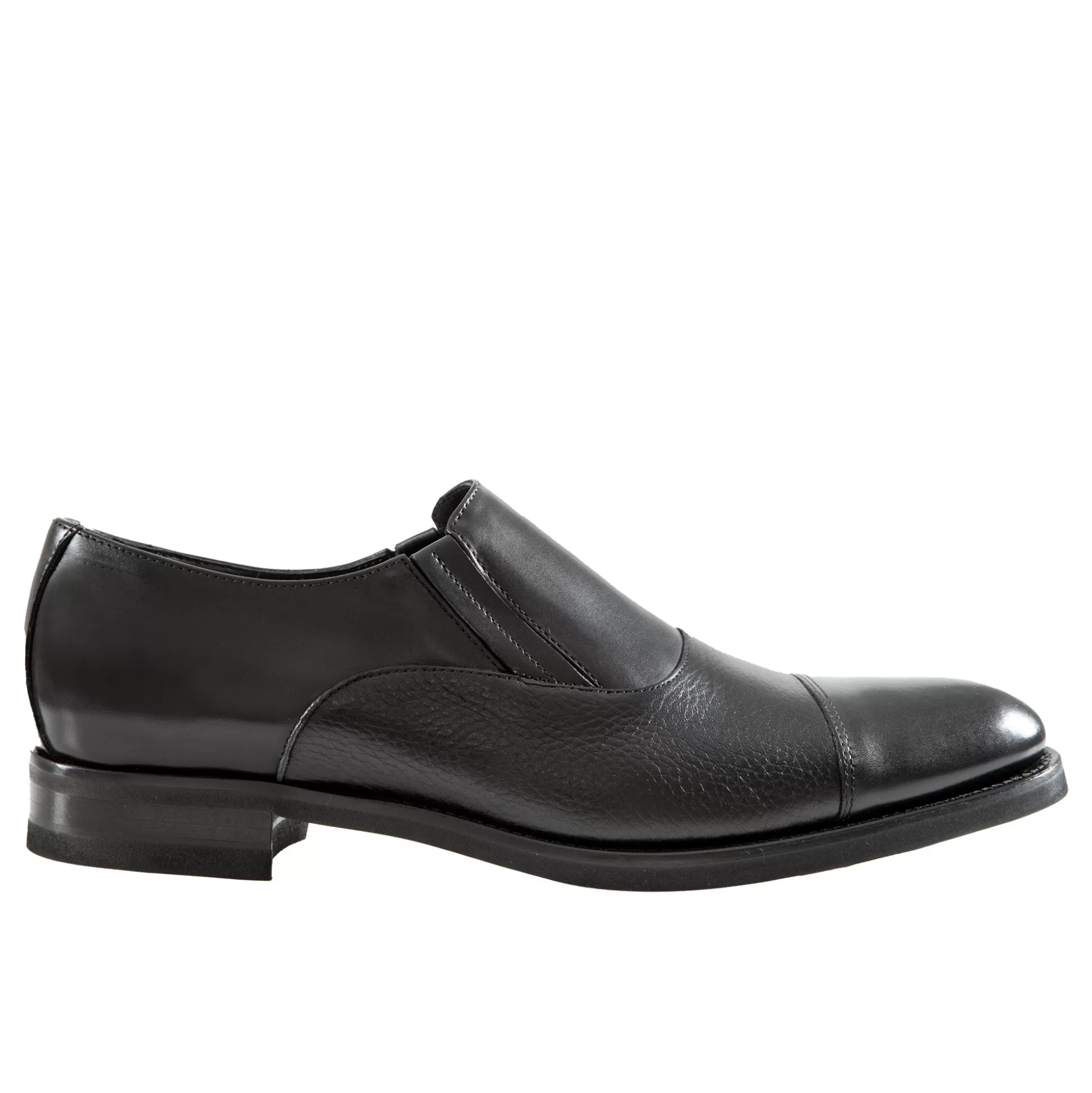 Cheap Henry Bucks HENRY SARTORIAL Classic Elastic Loafers BLACK