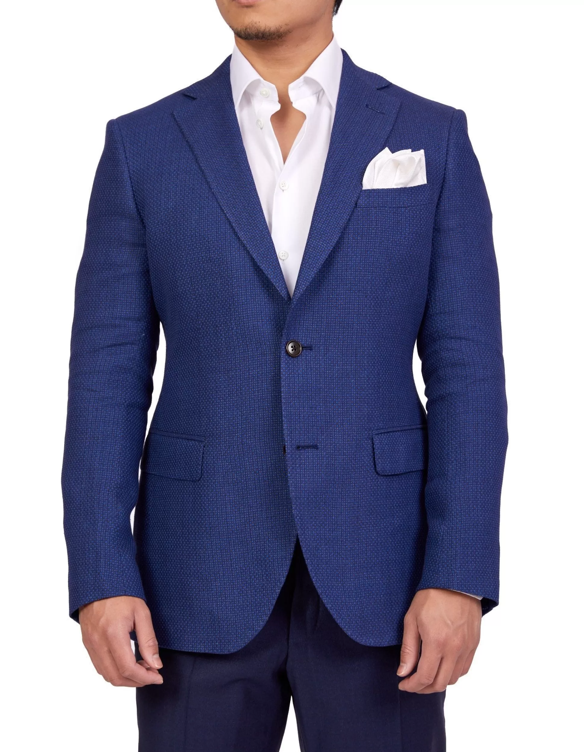 Clearance Henry Bucks Henry Sartorial Corby Linen Blazer NAVY REG