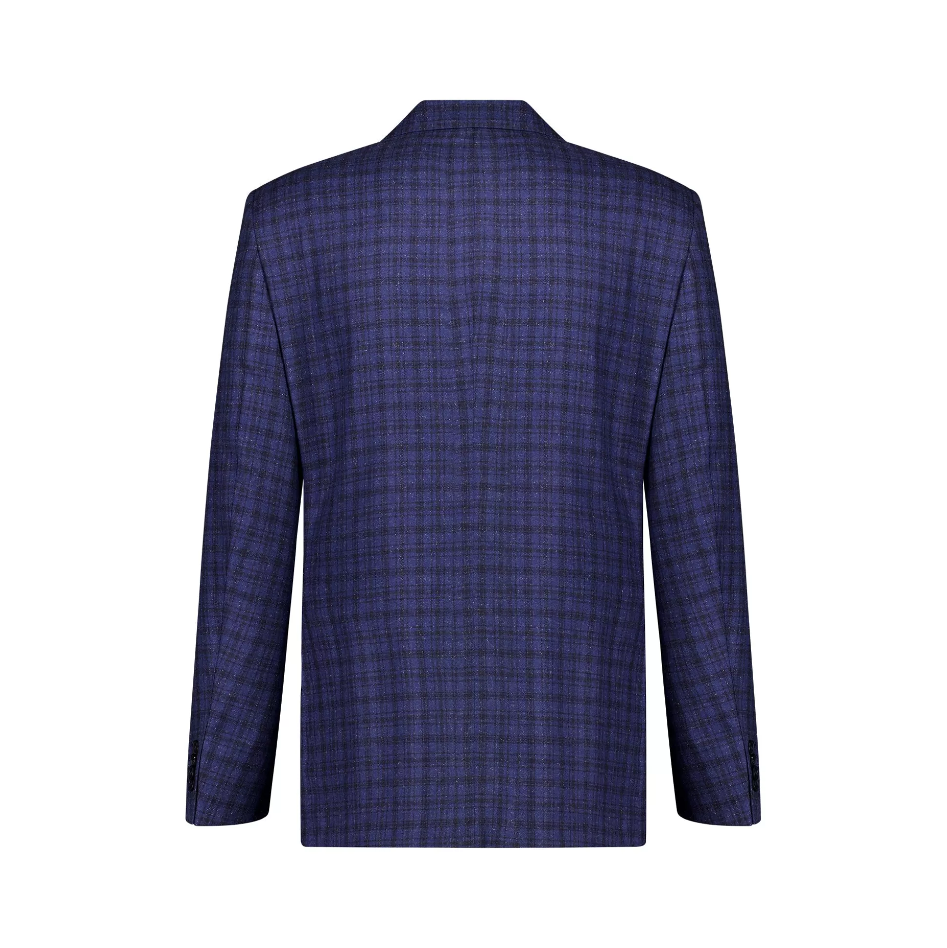 Flash Sale Henry Bucks HENRY SARTORIAL DORMEUIL Check Blazer - FC NAVY/BLACK REG