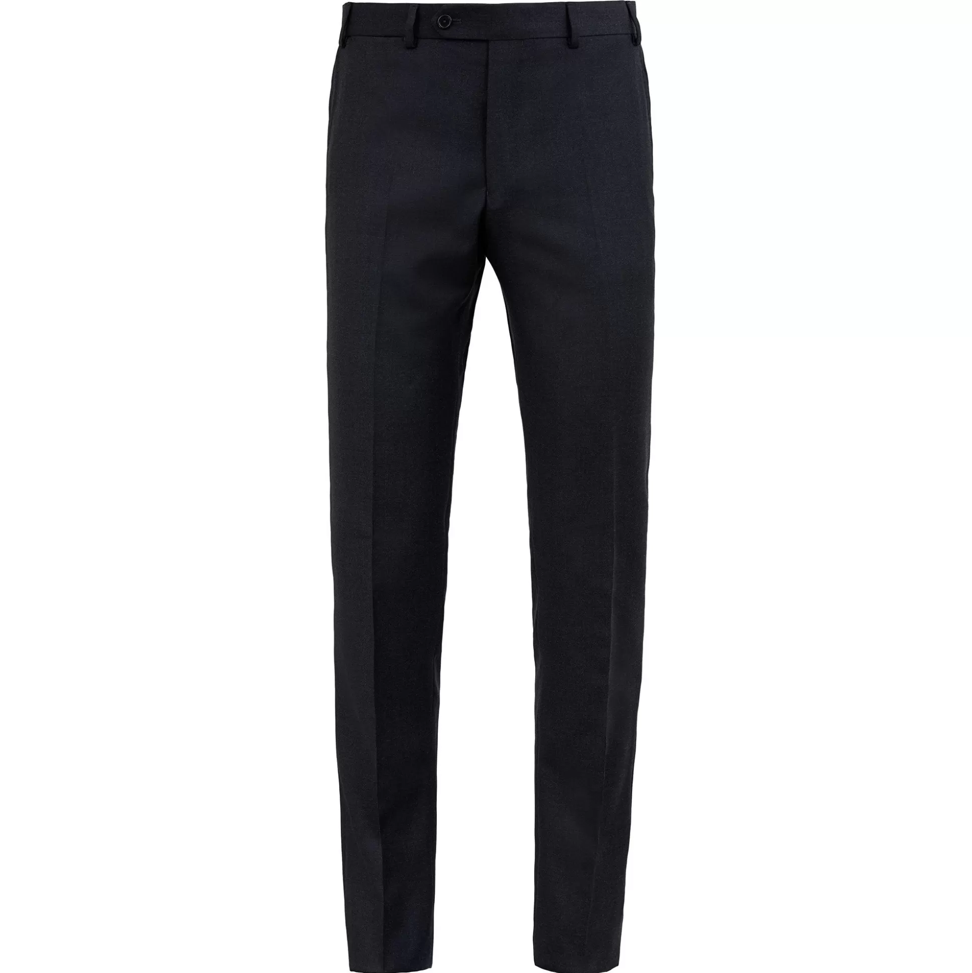 Online Henry Bucks HENRY SARTORIAL Flat Front Trouser CHARCOAL REG