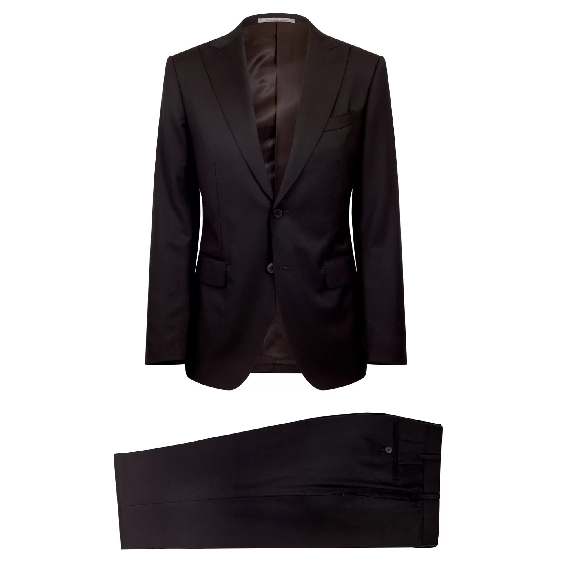 Hot Henry Bucks HENRY SARTORIAL Graduate Peak Lapel Suit BLACK REG