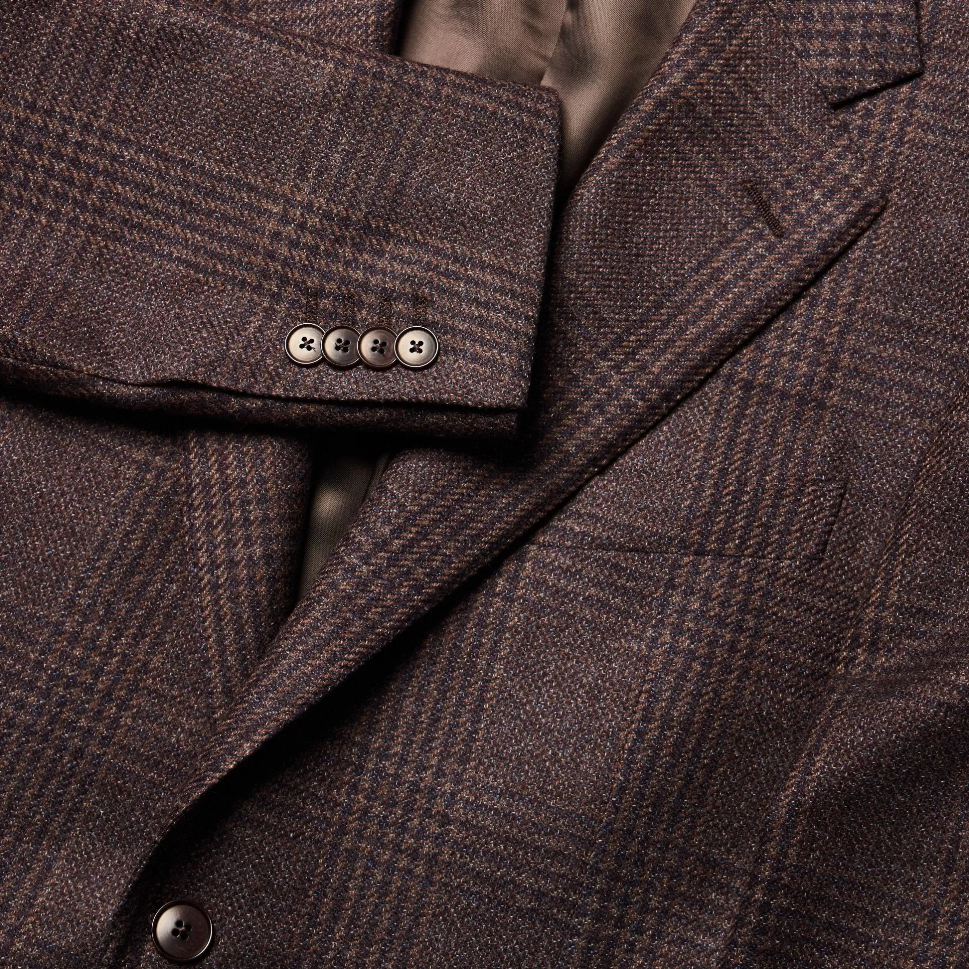 Online Henry Bucks HENRY SARTORIAL HERITAGE Cashmere Blend Blazer BROWN CHECK REG