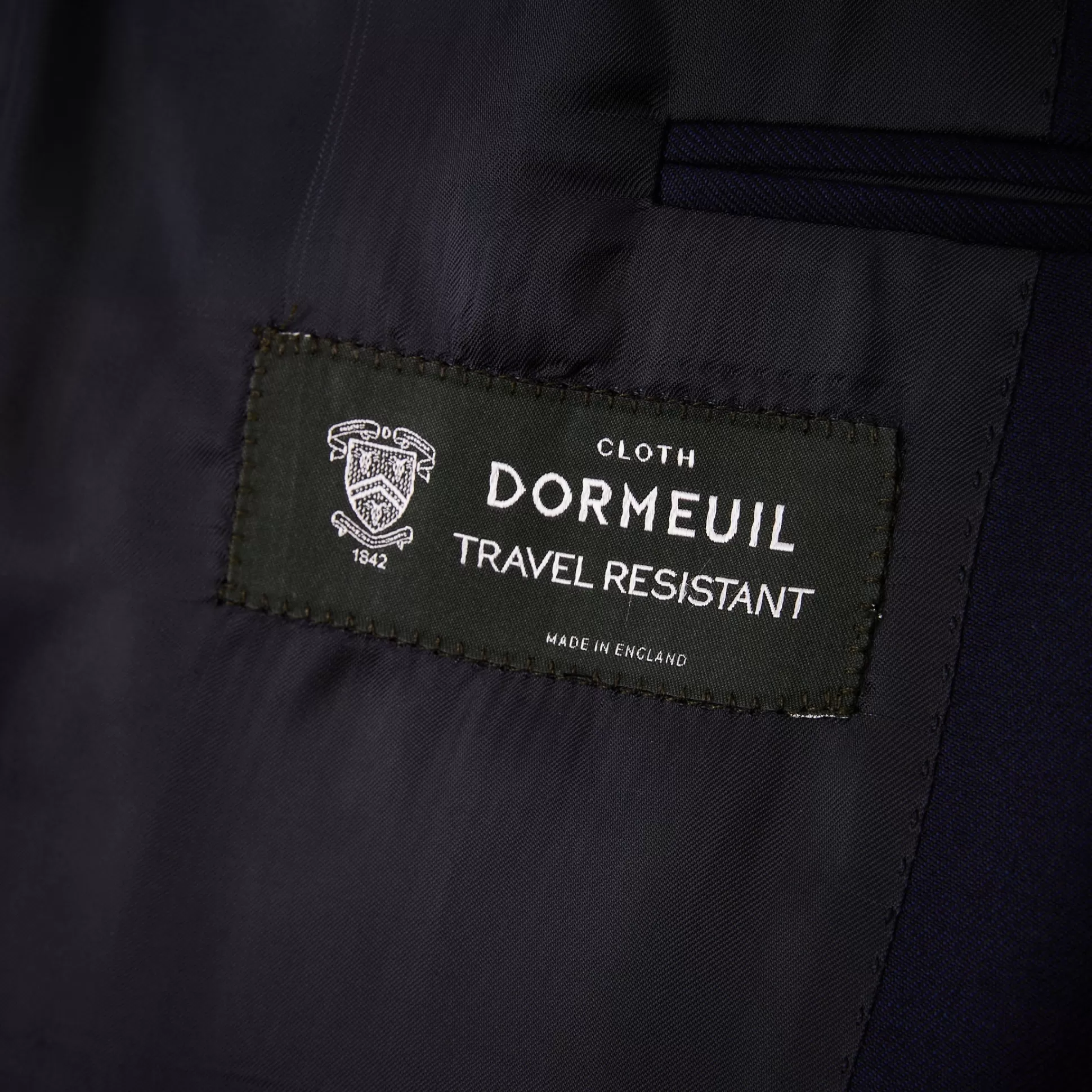 Online Henry Bucks HENRY SARTORIAL HERITAGE Dormeuil Travel Resistant™ Full Canvas Notch Lapel Suit NAVY 0001 REG