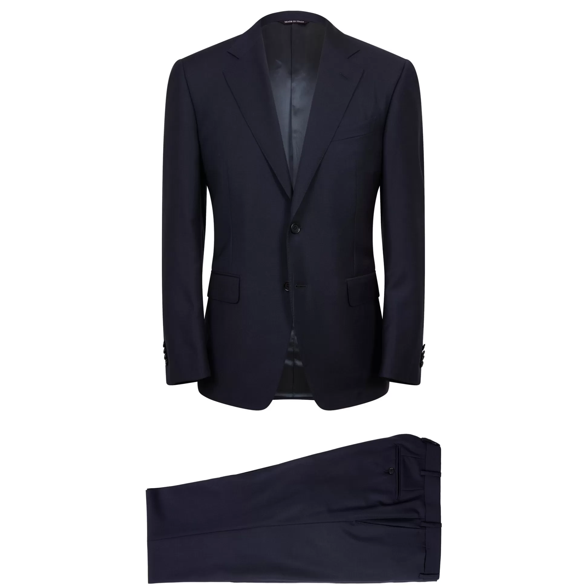 Fashion Henry Bucks HENRY SARTORIAL HERITAGE Zegna High Performance™ Full Canvas Plain Suit DARK NAVY REG