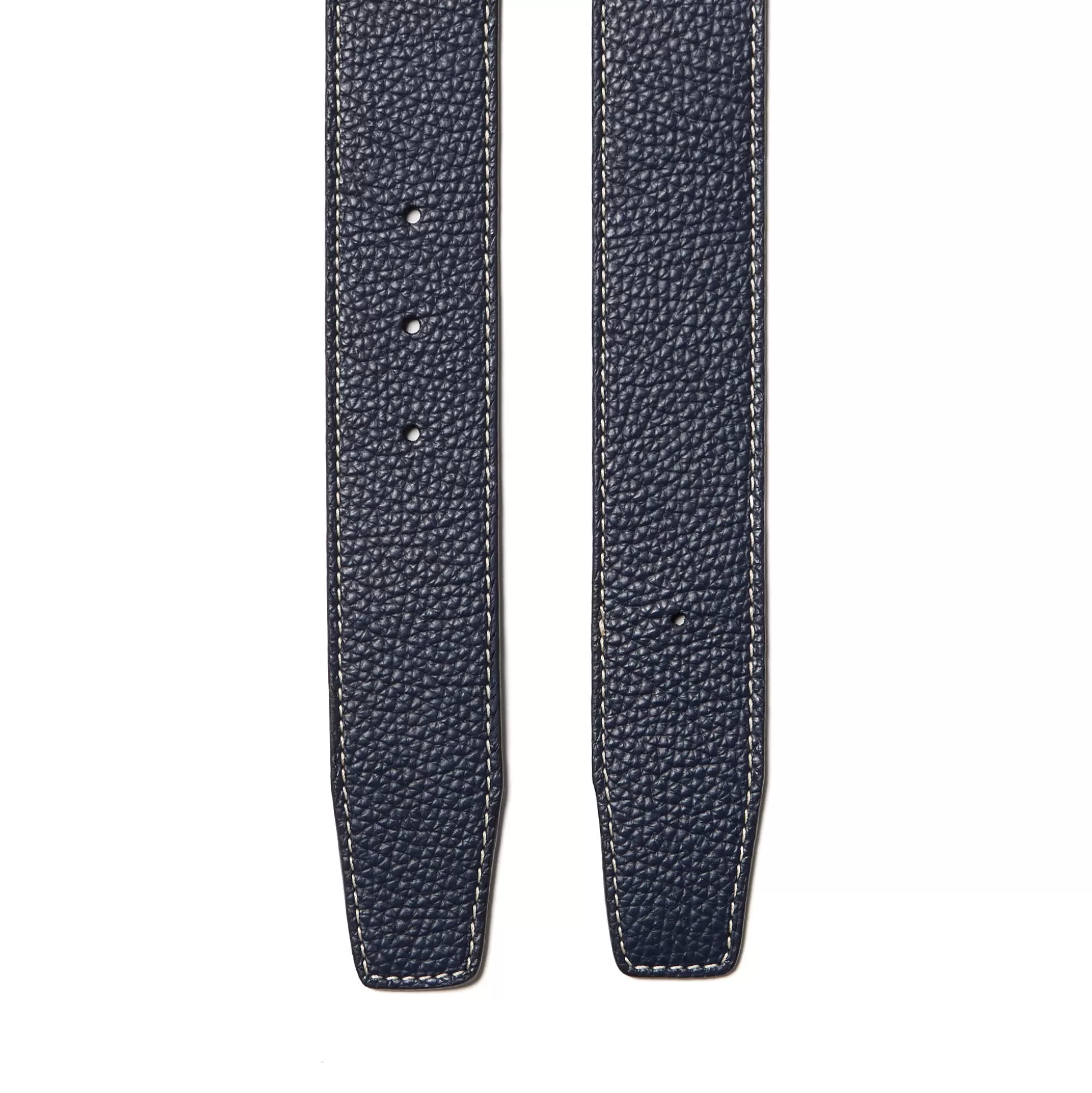 Outlet Henry Bucks HENRY SARTORIAL Interchangeable Belt Strap BLACK/NAVY