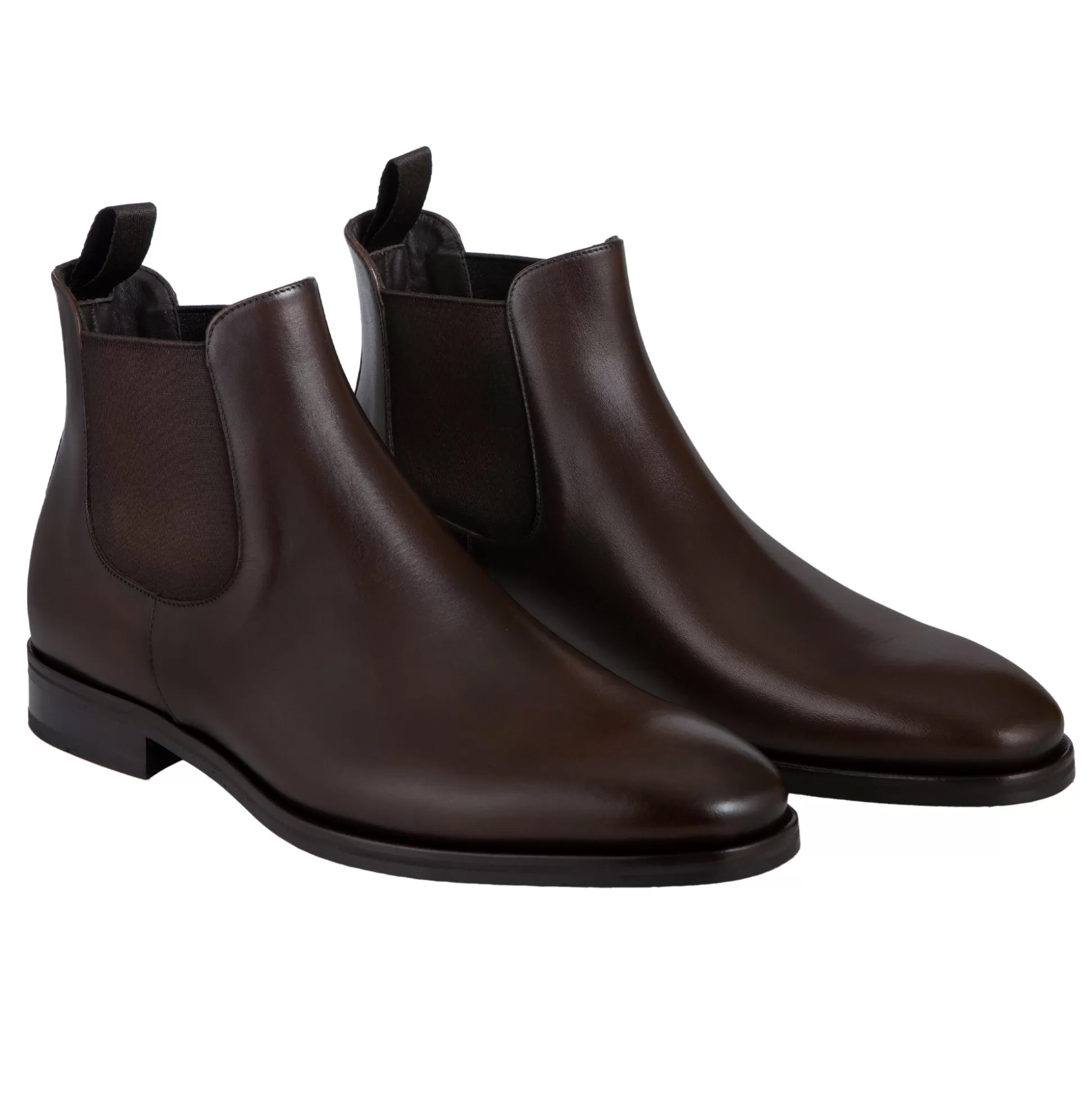 Hot Henry Bucks HENRY SARTORIAL Jasper Chelsea Boot DARK BROWN