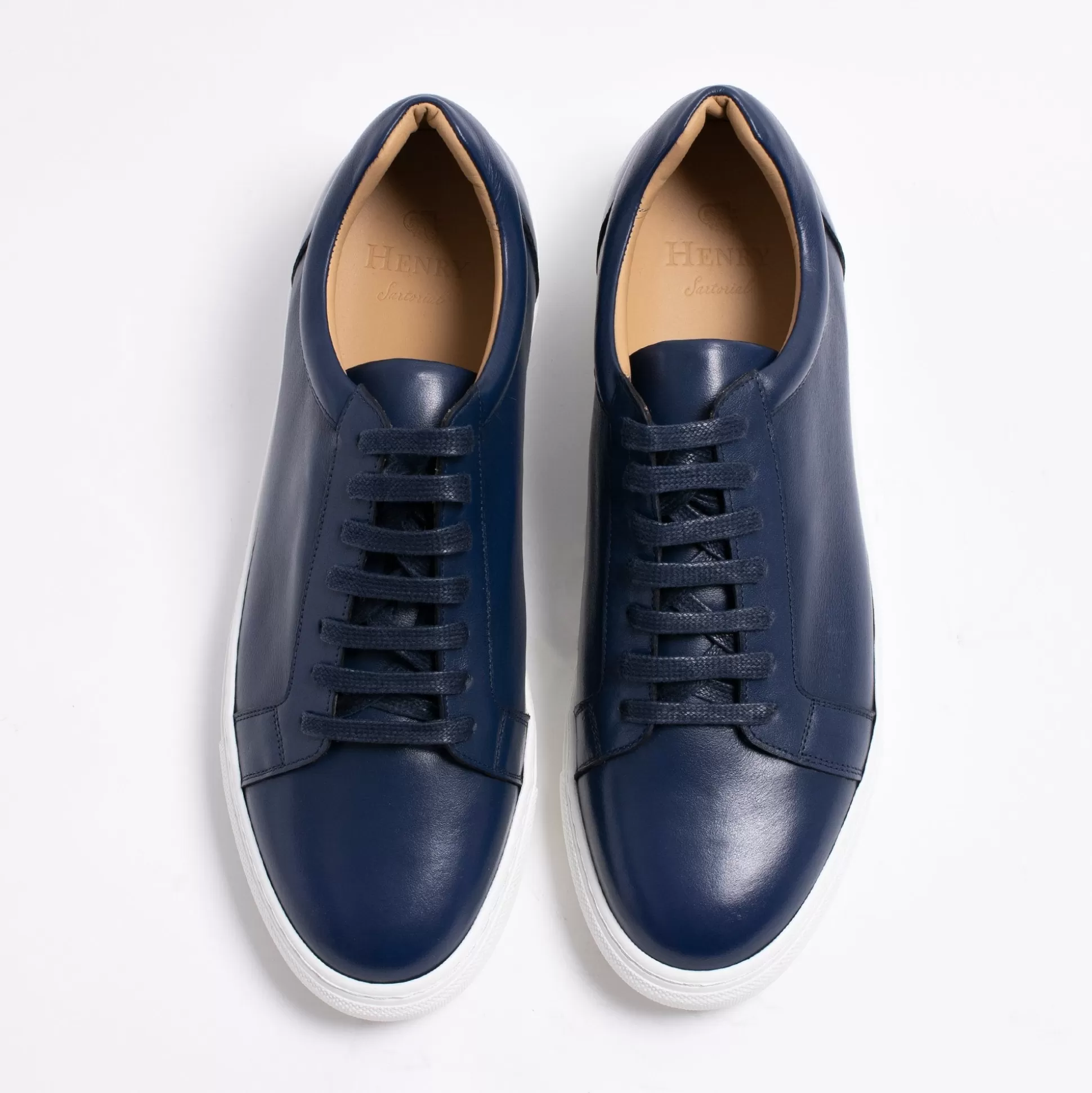 Best Henry Bucks HENRY SARTORIAL Leon Sneaker BLUE