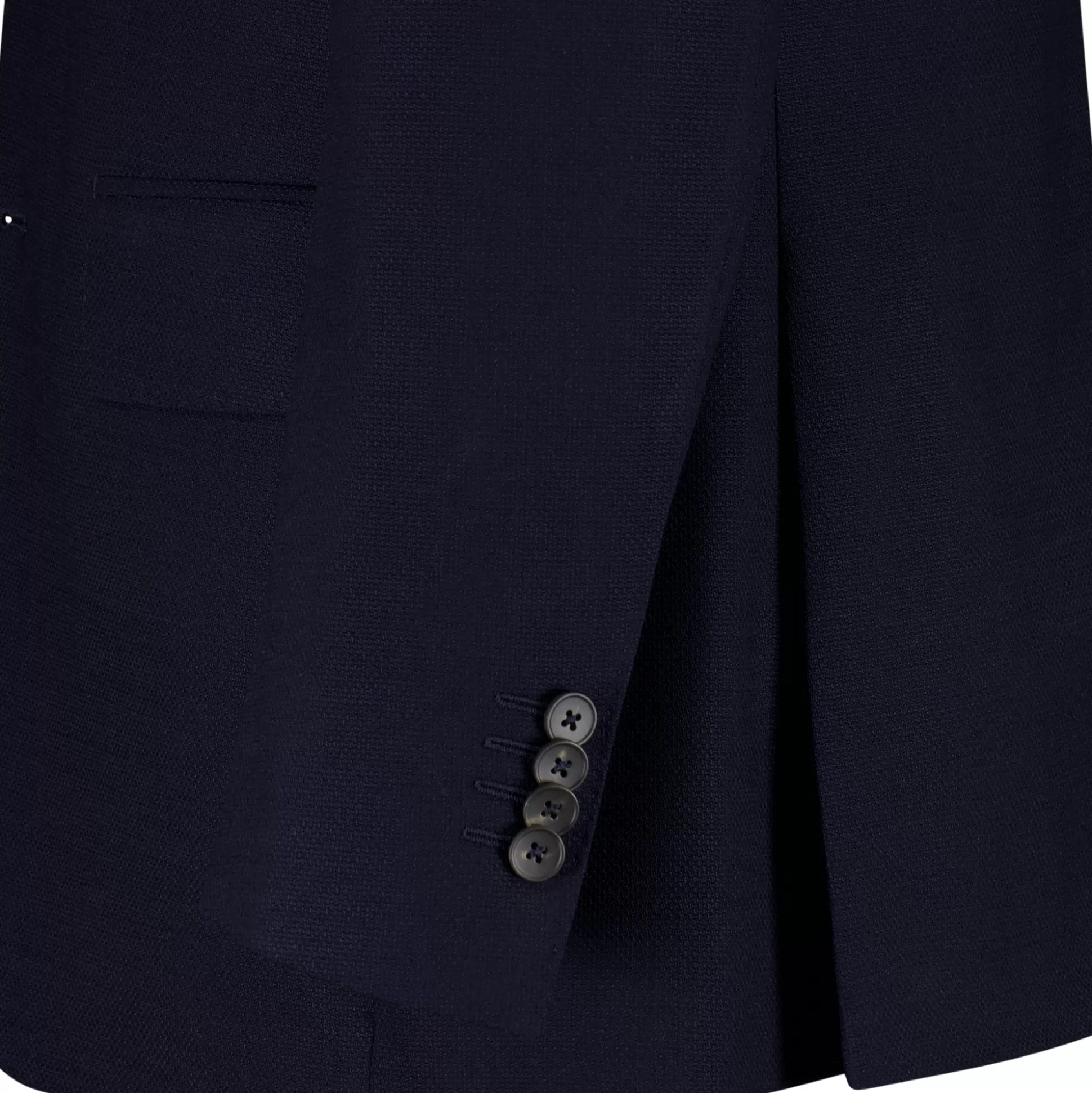 New Henry Bucks HENRY SARTORIAL London High Twist Travel Blazer INDIGO LG