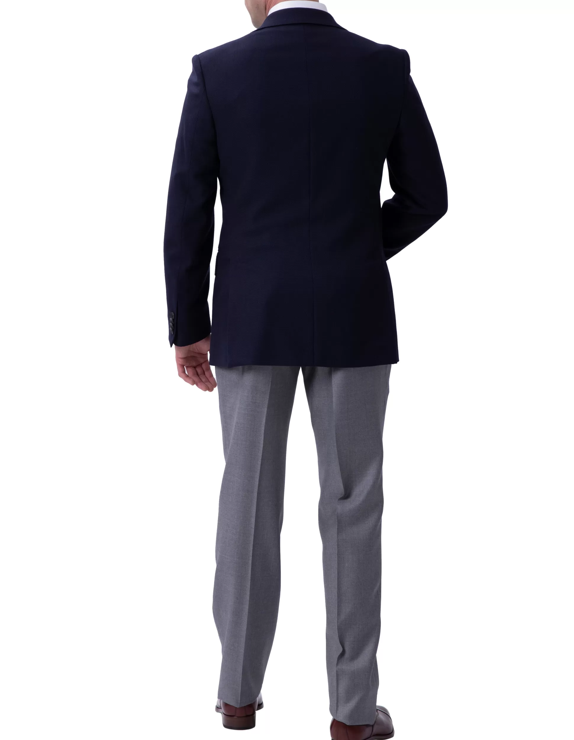 New Henry Bucks HENRY SARTORIAL London High Twist Travel Blazer INDIGO LG