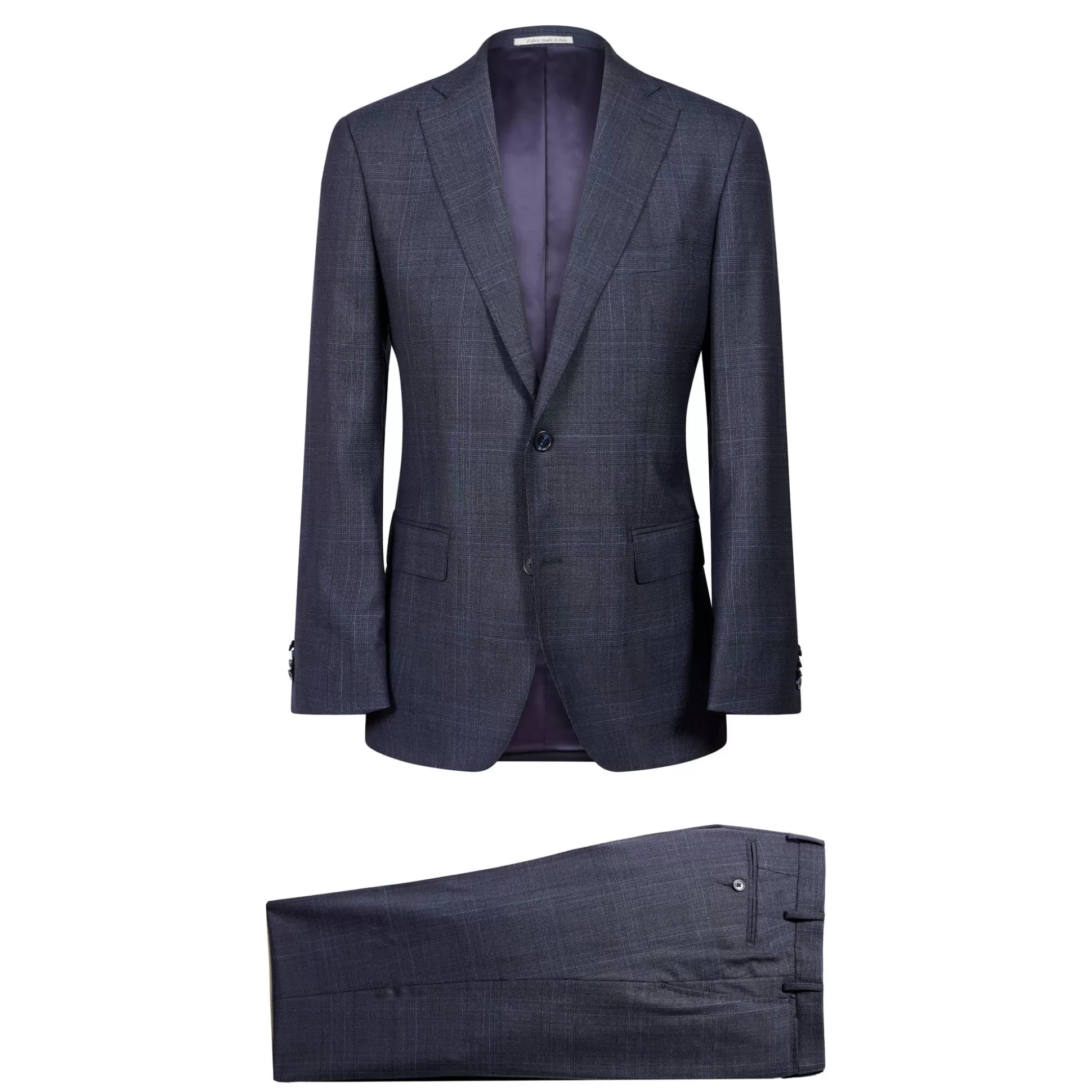 Cheap Henry Bucks HENRY SARTORIAL Loro Piana 1/2 Canvas Suit DARK NAVY