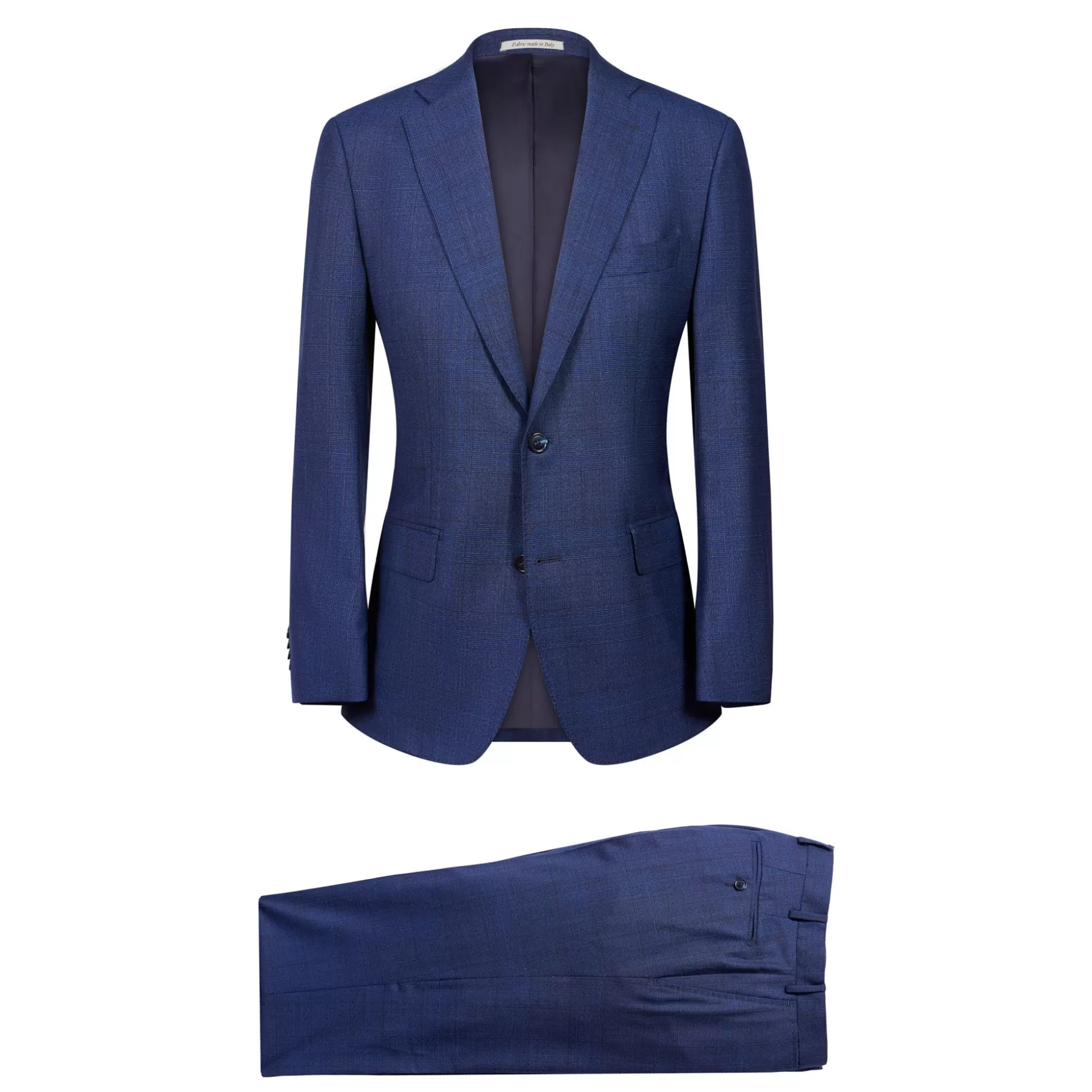 Online Henry Bucks HENRY SARTORIAL Loro Piana 1/2 Canvas Suit INK BLUE
