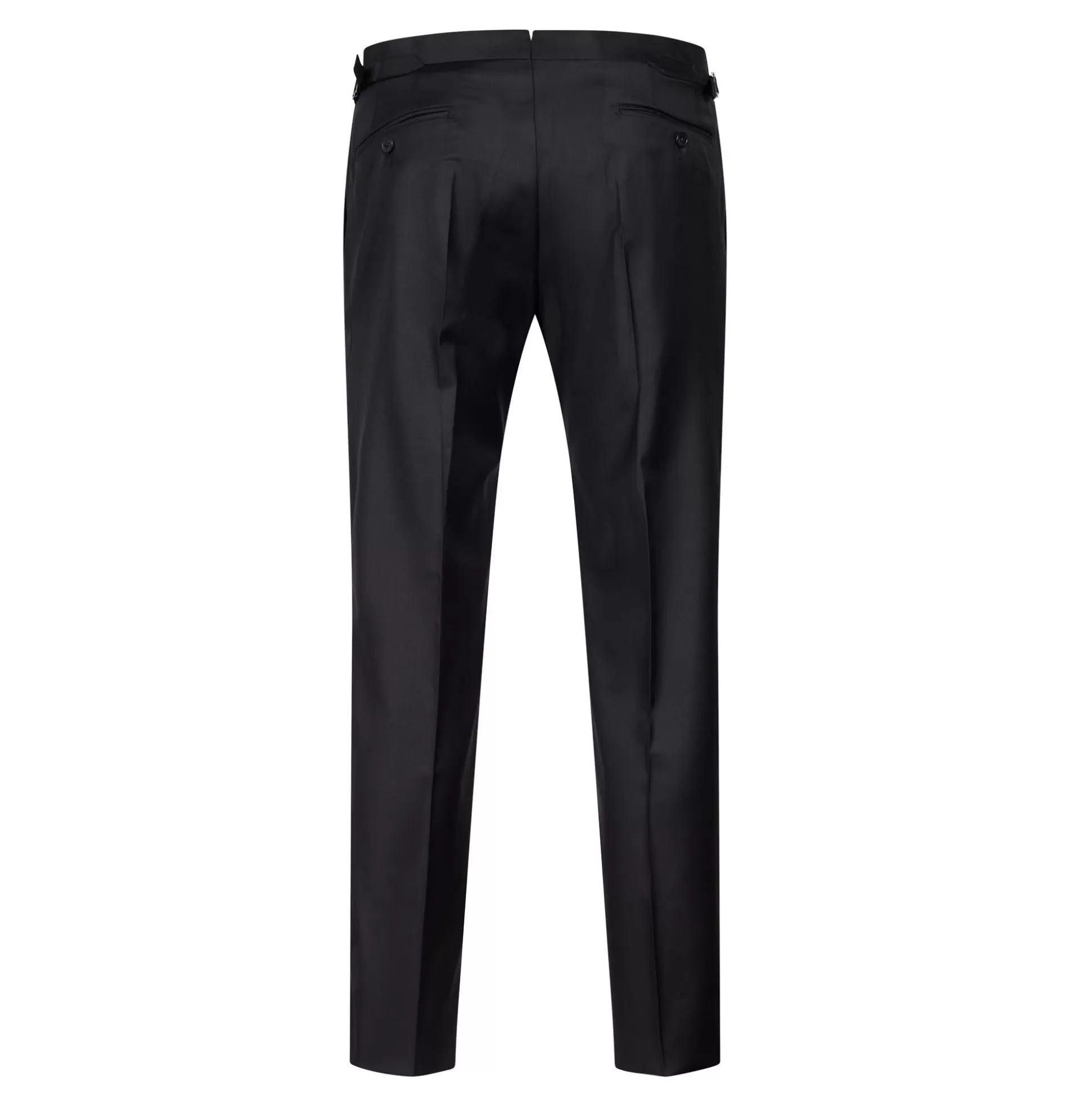 Online Henry Bucks HENRY SARTORIAL Must Wool Dress Trouser BLACK REG